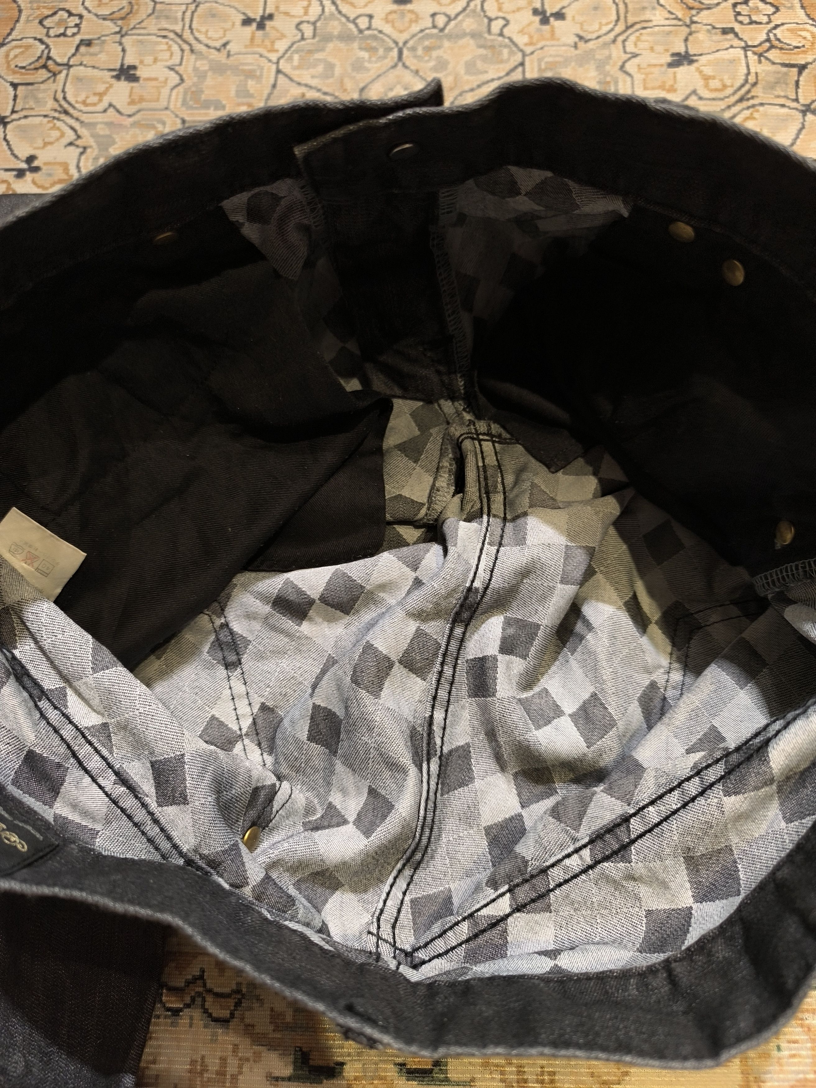 semanticdesign RARE SEMANTIC DESIGN DIAMOND PATTERN JEANS Size US 34 / EU 50 - 6 Thumbnail