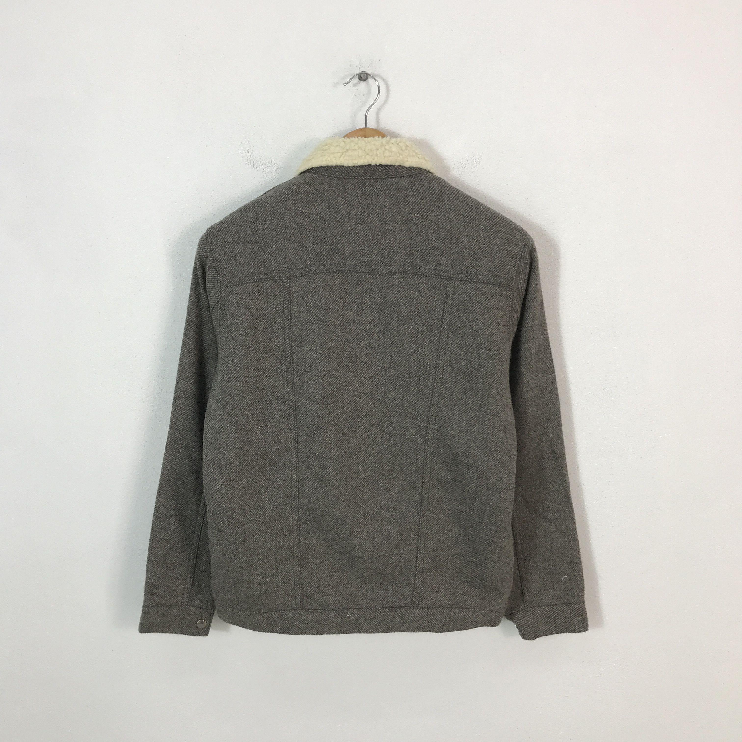 Wrangler wrange X Beams Wool Snap Button coat jacket Size US M / EU 48-50 / 2 - 3 Thumbnail