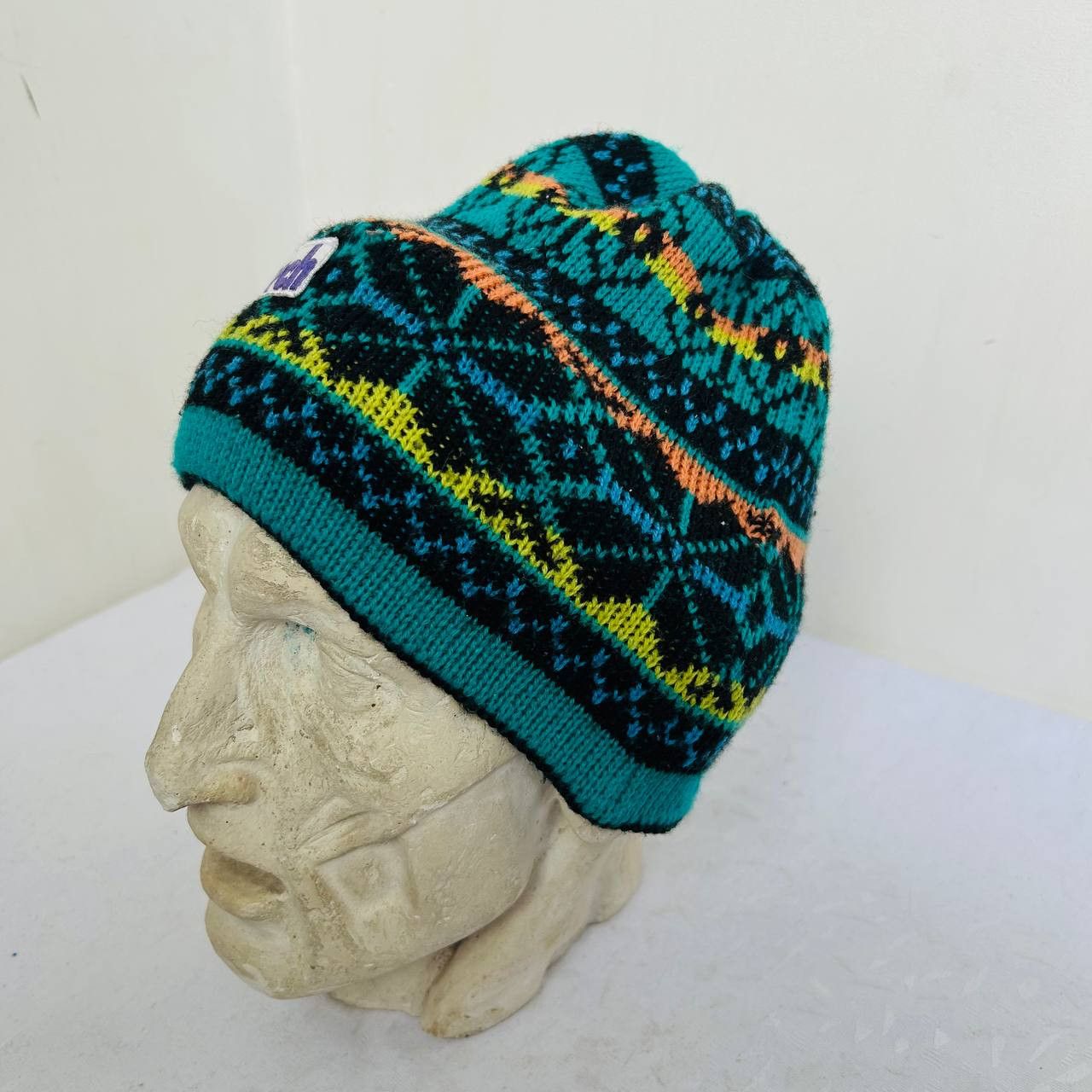 Vintage Reush ski wool blend hat #256 Size ONE SIZE - 3 Thumbnail