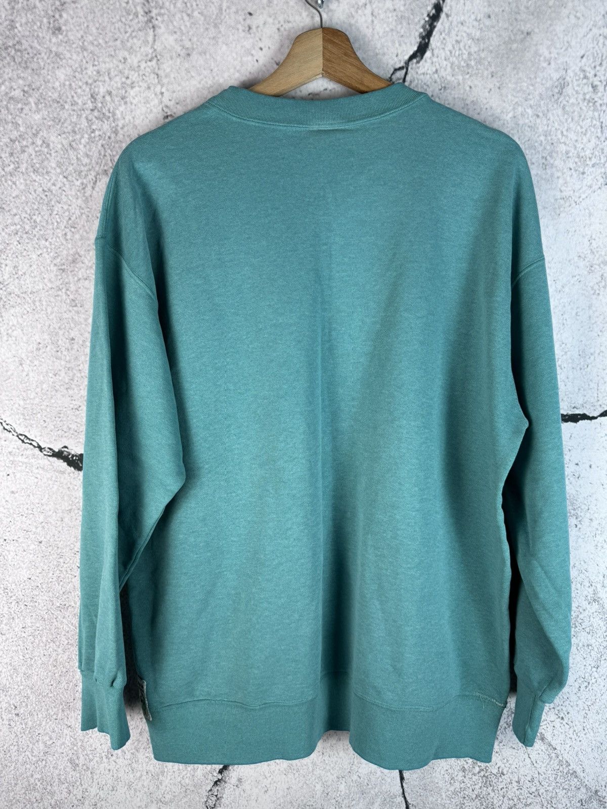 NBA Vintage 80s 1988 Charlotte Hornets Salem Sportswear Crewneck Size US XL / EU 56 / 4 - 2 Thumbnail