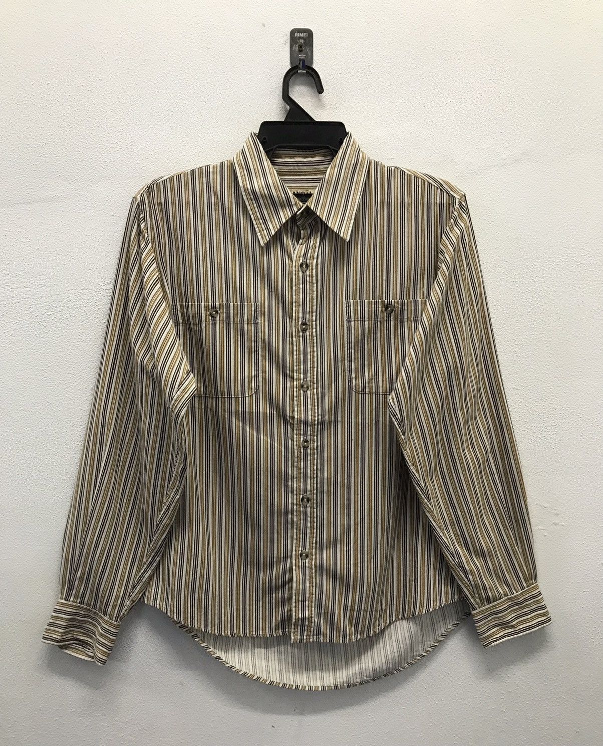 Kansai Yamamoto × Vintage Vintage Kansai Jeans Long Sleeve Shirt Button Up Size US M / EU 48-50 / 2 - 1 Thumbnail