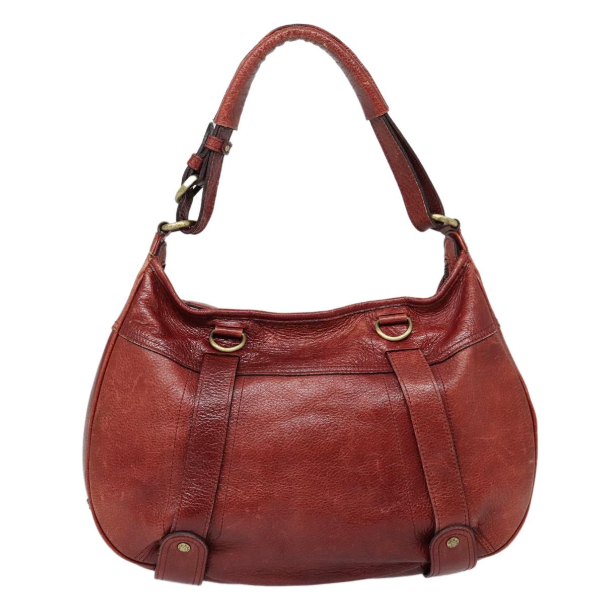 Burberry Red Leather Shoulder Bag (Pre-Owned) Size ONE SIZE - 1 Thumbnail