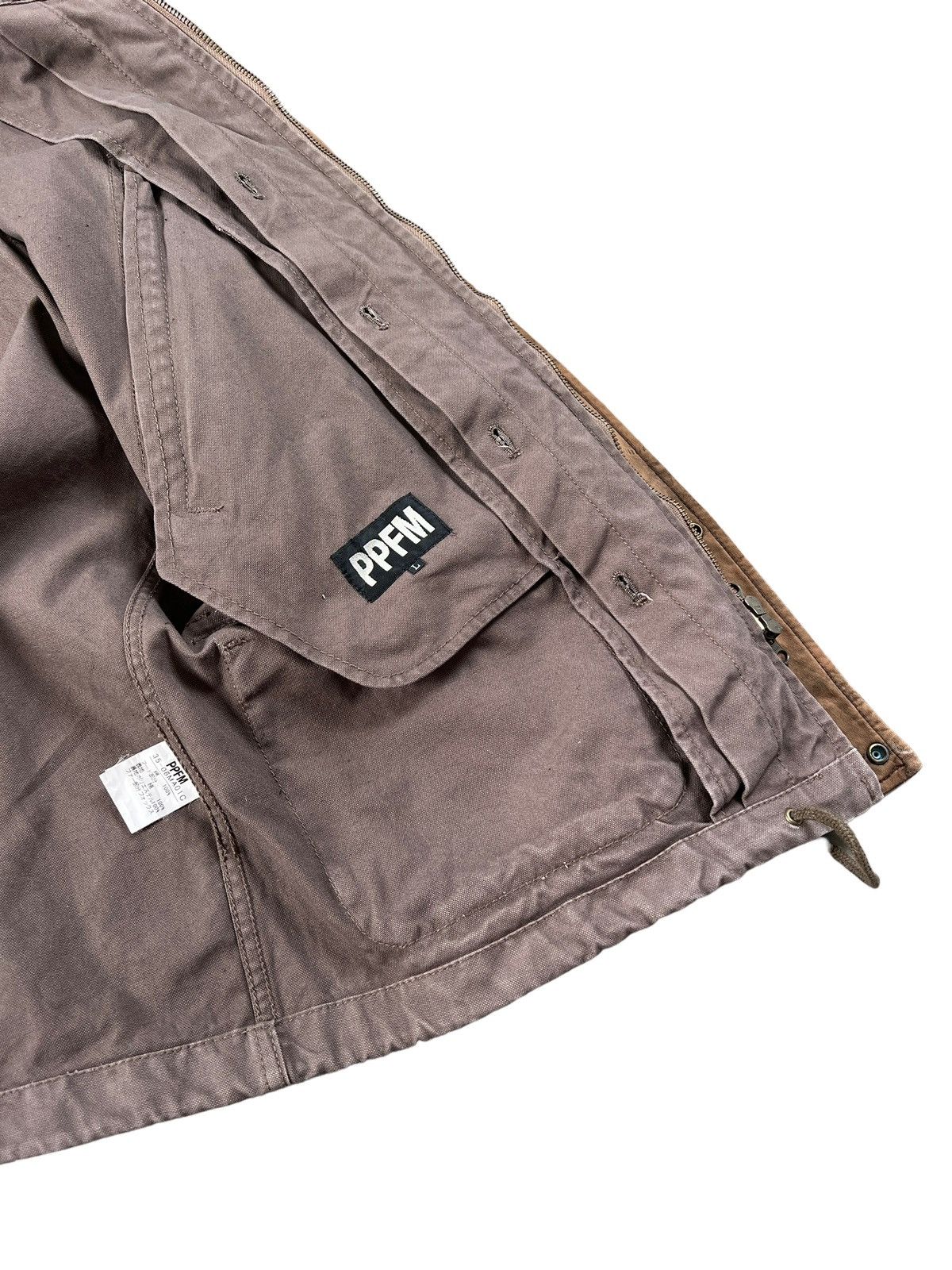 Japanese Brand × PPFM 2000 PPFM Fur Combat Parka Jacket Size US L / EU 52-54 / 3 - 13 Thumbnail