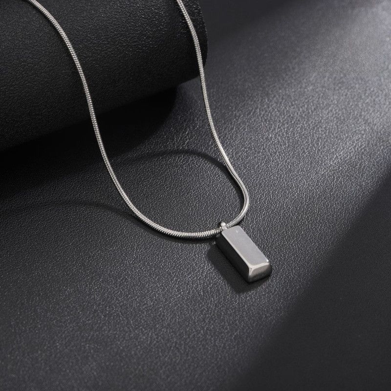 Japanese Brand Square Pendant Necklace Size ONE SIZE - 1 Thumbnail