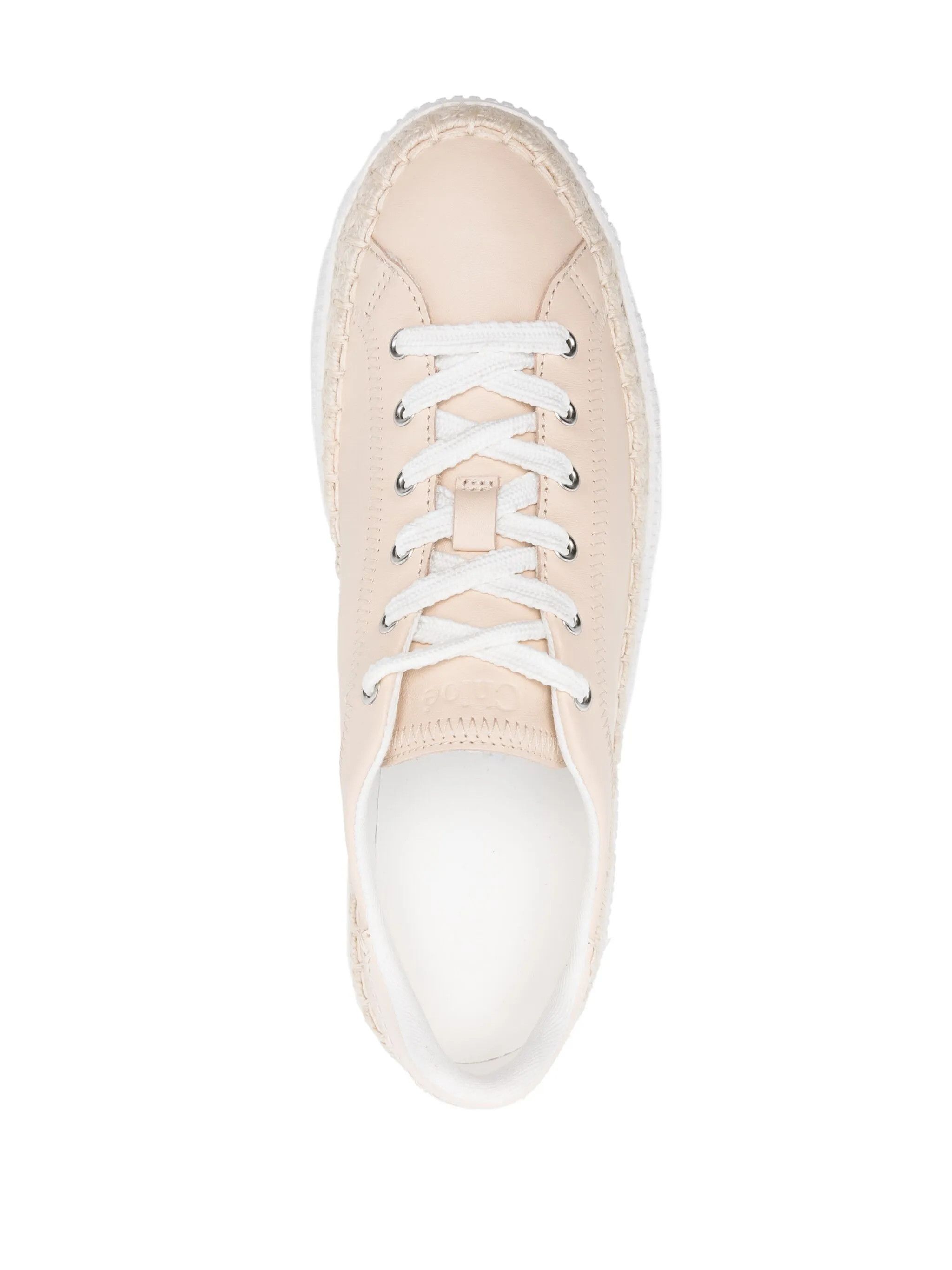 Chloe o1loc1c0325 CHC24 Telma Low-Top Sneakers in Light Pink Size US 9 / IT 39 - 4 Thumbnail