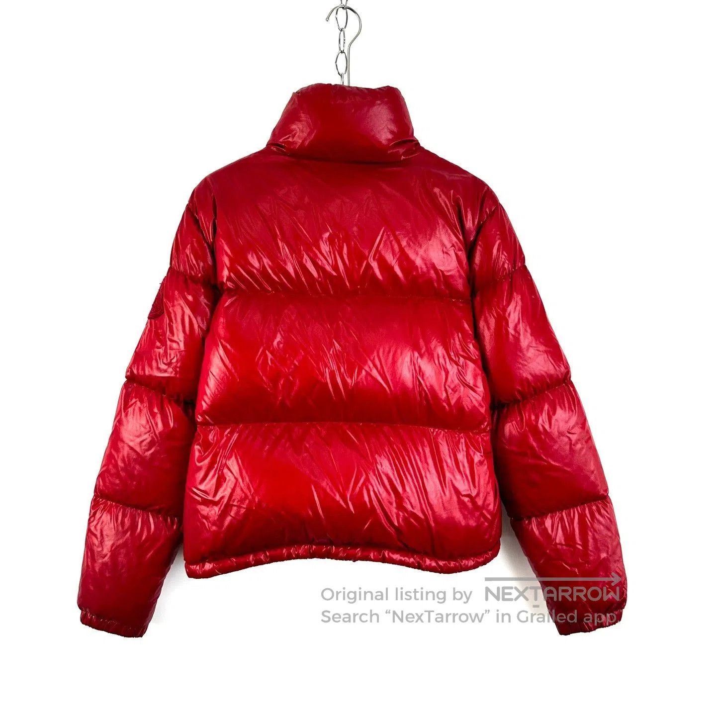 Moncler Moncler Red Shoulder Logo Puffer Jacket. Size S / US 4 / IT 40 - 2 Thumbnail