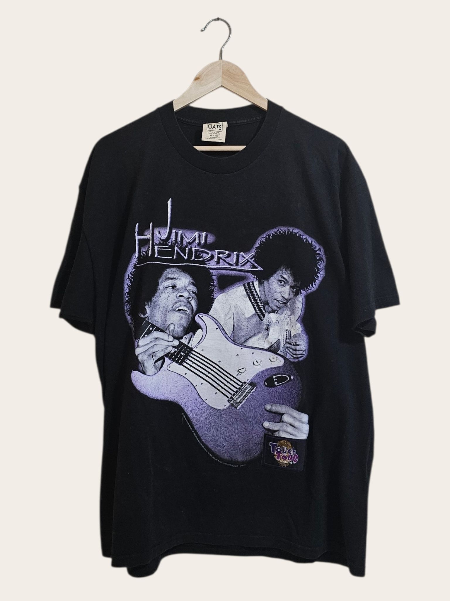 Jimi Hendrix Jimi Hendrix 1997 Touch Tone Graphic Tee Size US XL / EU 56 / 4 - 1 Thumbnail