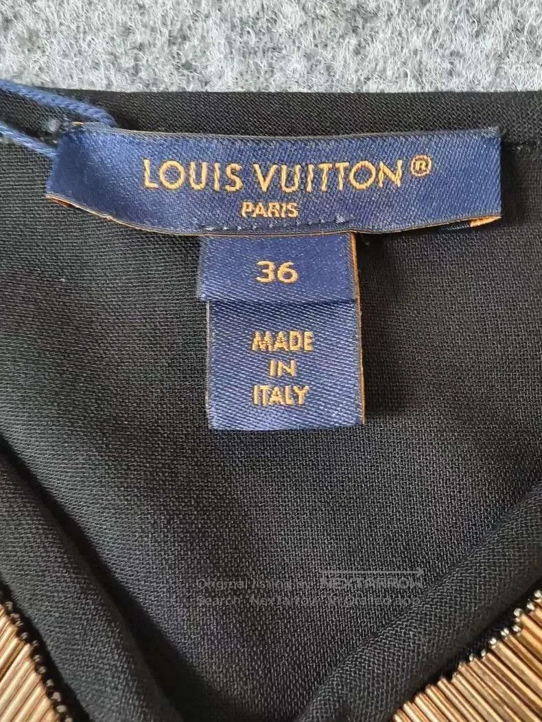 Louis Vuitton Louis Vuitton Color-block cropped, slim, sleeveless halter Size XS / US 0-2 / IT 36-38 - 3 Thumbnail