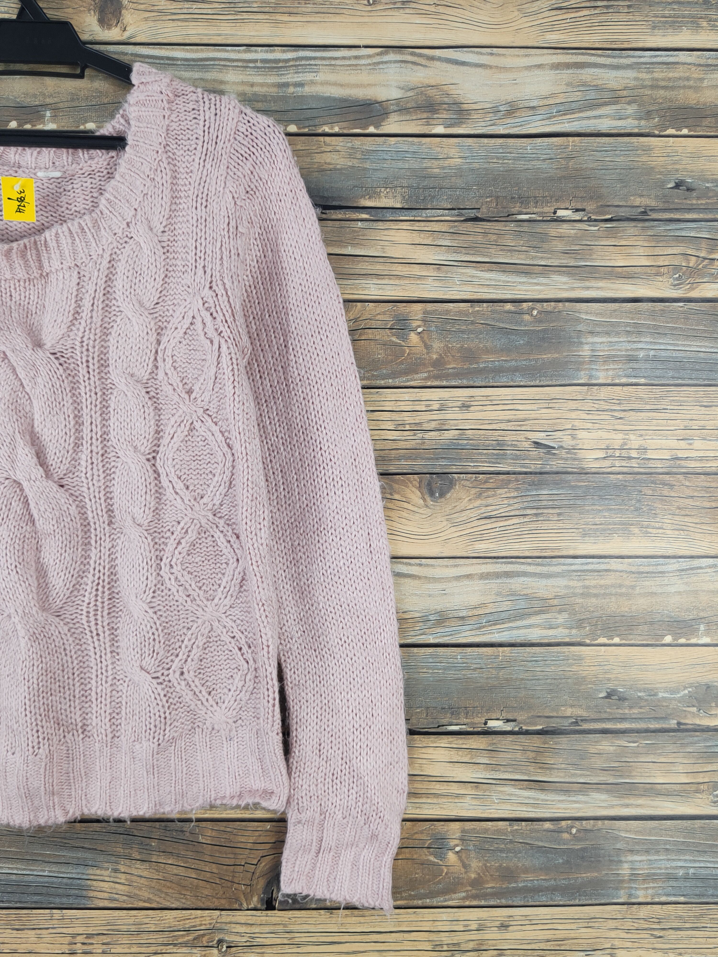 Aran Isles Knitwear Japanese Brand Peach cable Knitwear Sweatshirts #W1823 Size S / US 4 / IT 40 - 6 Thumbnail