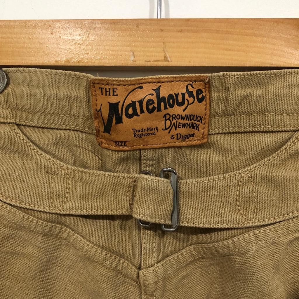 Japanese Brand Warehouse Backbuckle Jeans Size US 30 / EU 46 - 7 Thumbnail