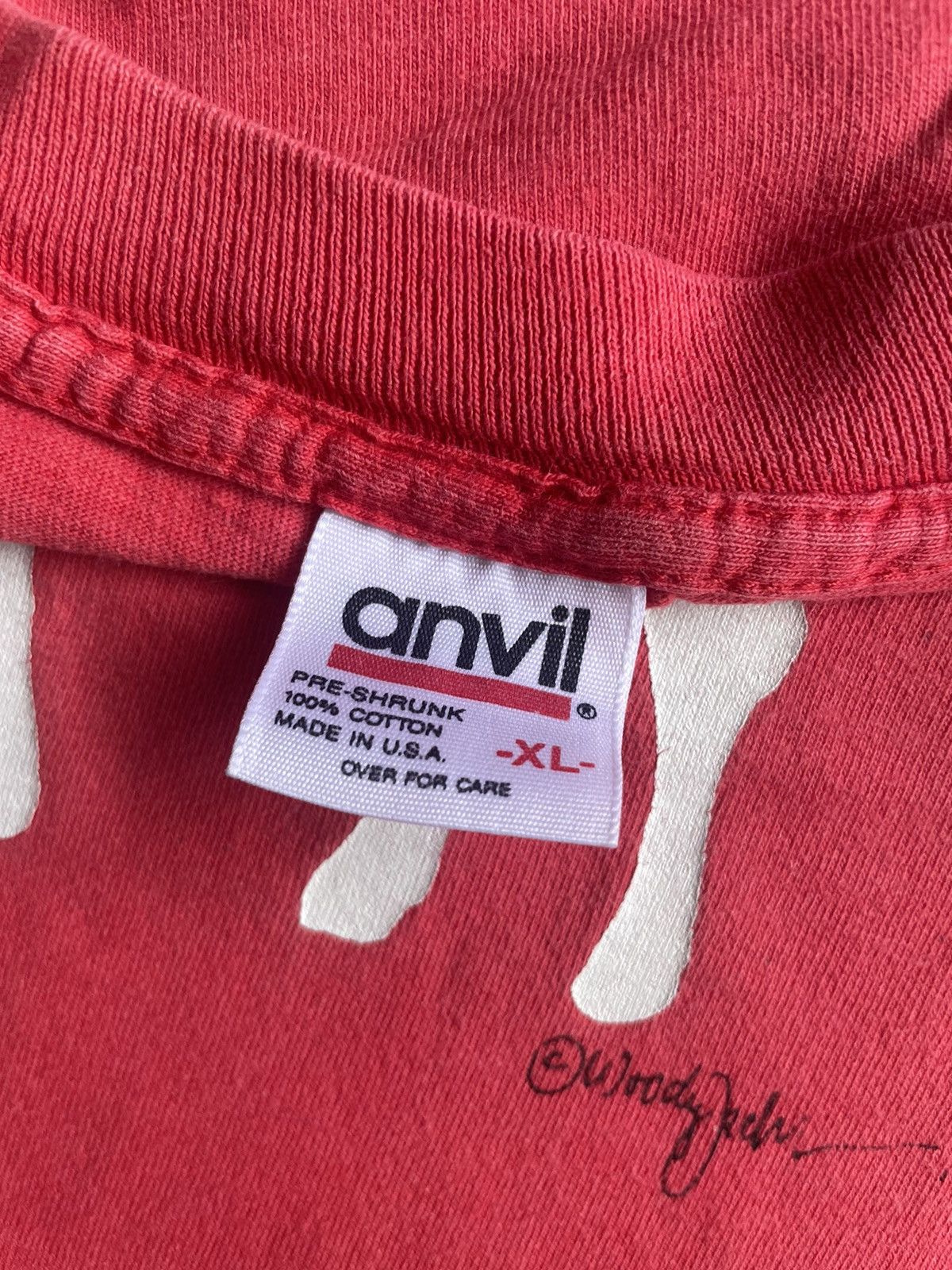 Anvil × Vintage Vintage 1985 Ben & Jerrys Vermont Finest Size US XL / EU 56 / 4 - 13 Thumbnail
