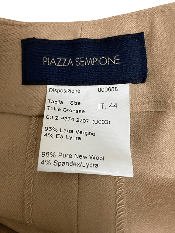 Piazza Sempione Camel color straight leg pants Size 30" / US 8 / IT 44 - 6 Thumbnail