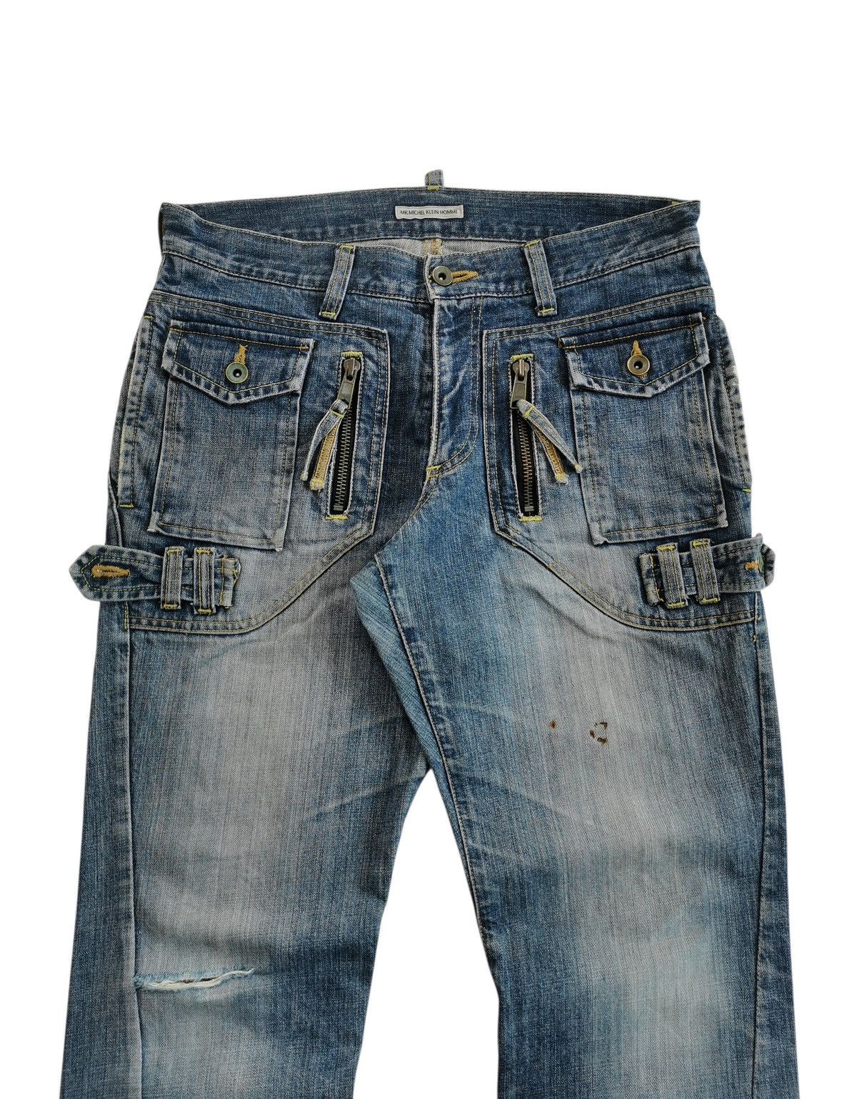 Michel Klein Avantgarde Michel Klein Homme Multipockets, Denim Jeans Size US 32 / EU 48 - 10 Thumbnail