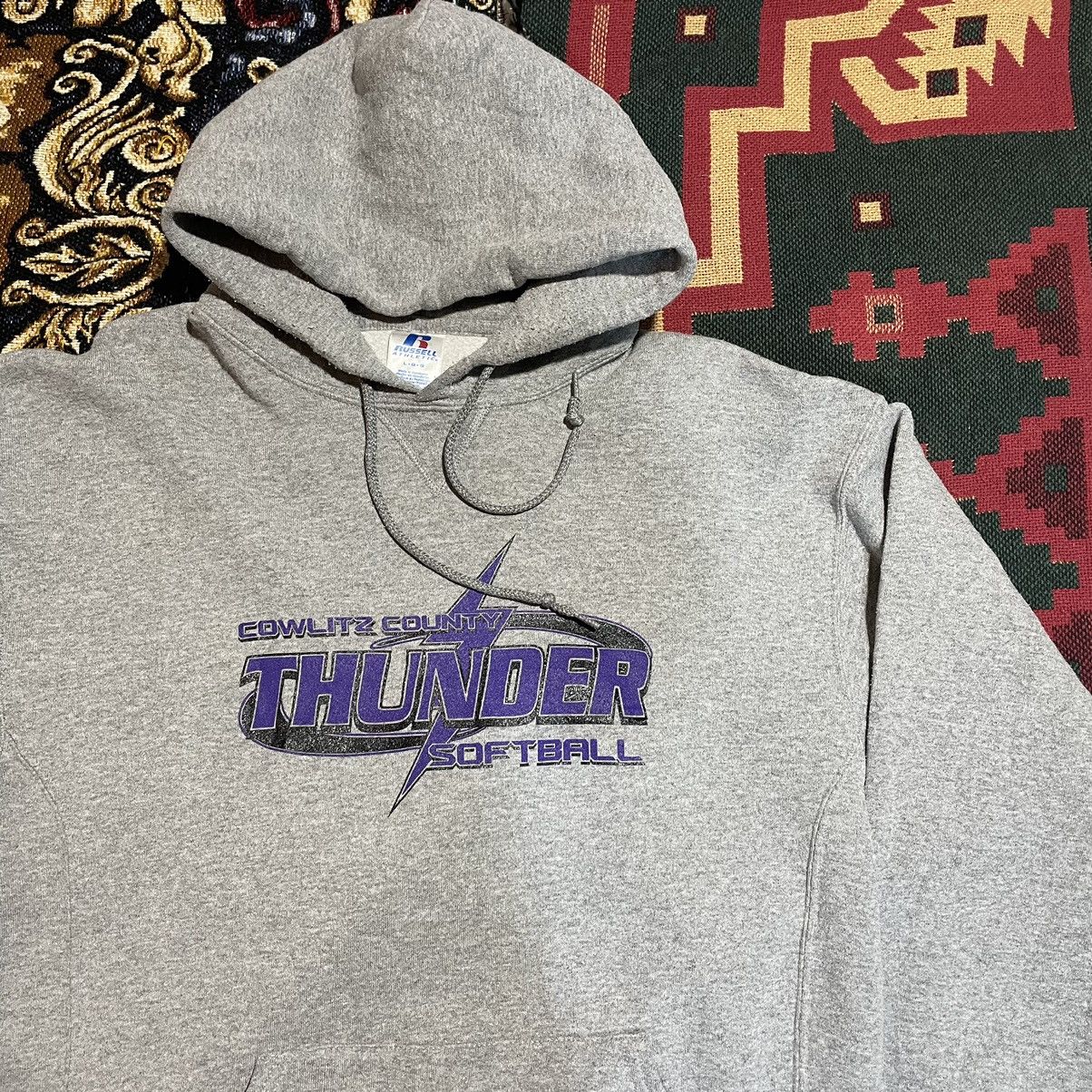 Russell Athletic × Vintage Vintage Russell Hoodie Size US L / EU 52-54 / 3 - 4 Thumbnail