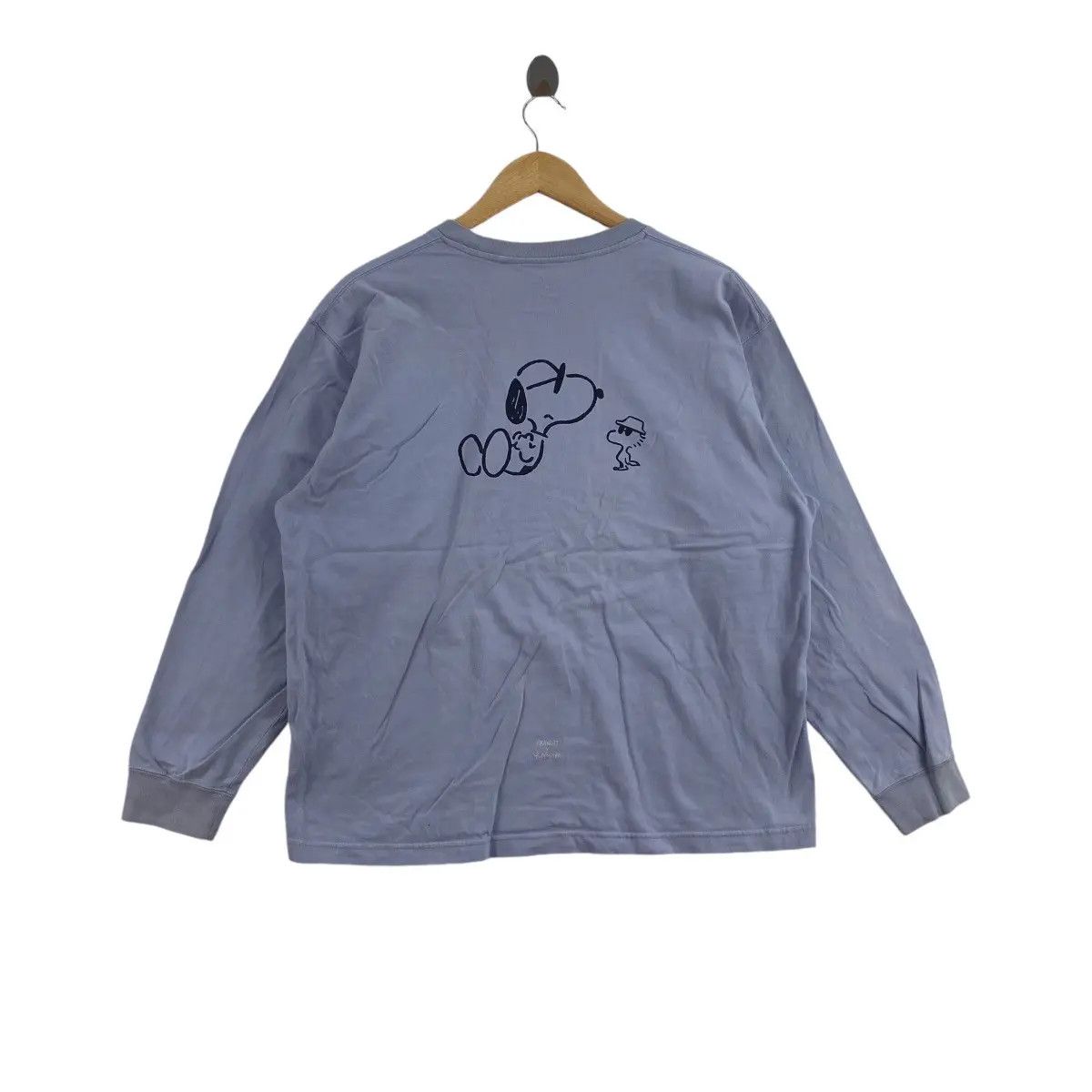 Peanuts × Uniqlo PEANUTS x YU NAGABA x UNIQLO Baggy Tee Shirt Top Long Sleeve Size XL / US 12-14 / IT 48-50 - 1 Thumbnail