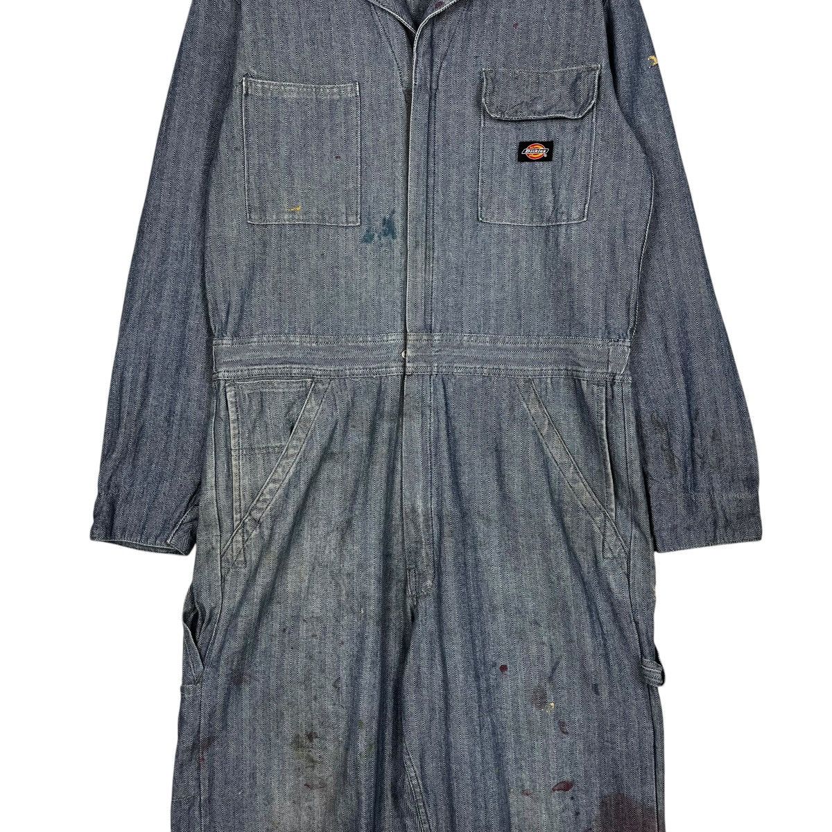 Dickies Vintage Dickies Hickory Stripe Denim Coverall Size US 38 / EU 54 - 4 Thumbnail