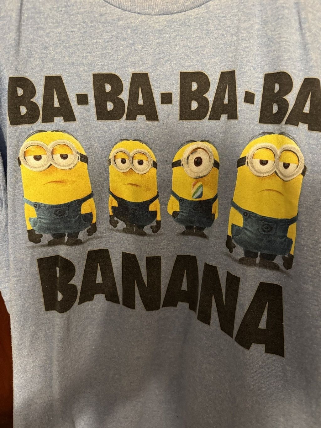 The Unbranded Brand Minions Despicable Me 2 T-Shirt Men's Size L Blue Size US L / EU 52-54 / 3 - 4 Thumbnail