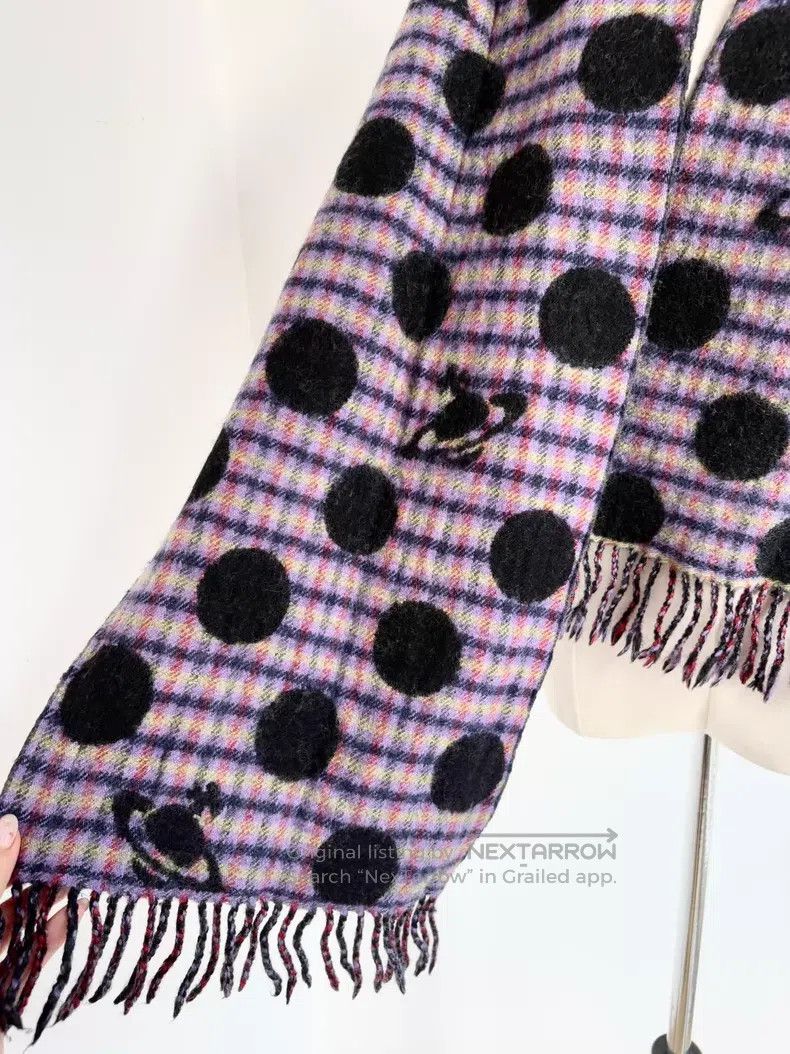 Vivienne Westwood Vivienne Westwood Black and purple double-sided polka dot Size ONE SIZE - 7 Thumbnail