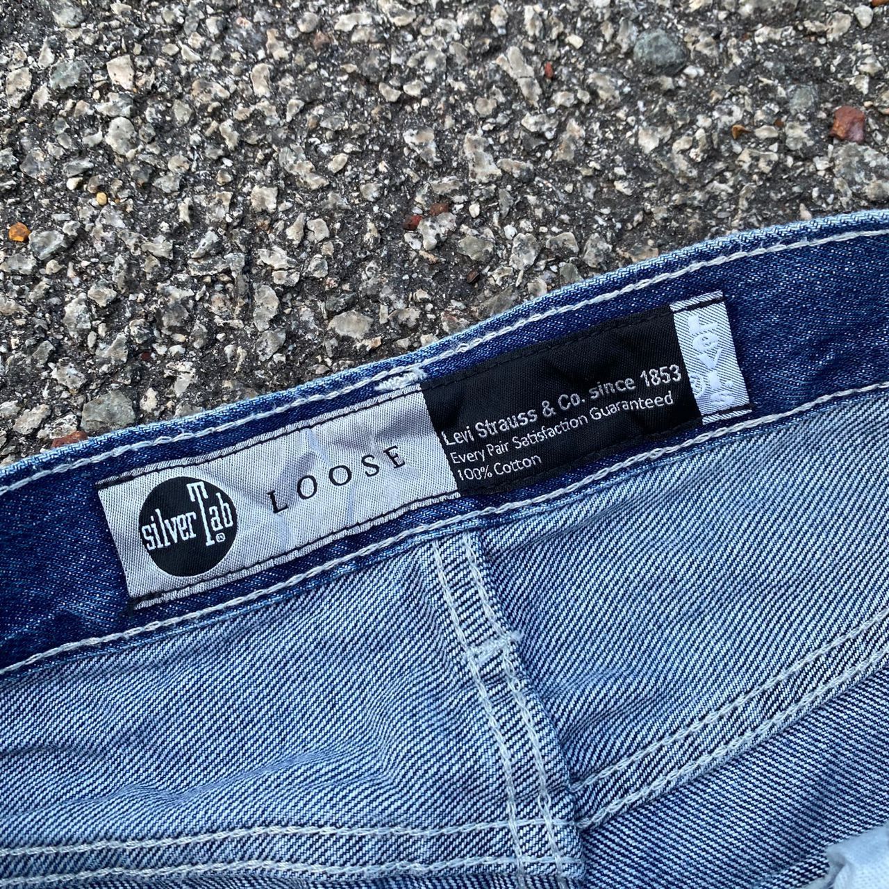 Kapital Vintage 90s Levis Silvertab Loose Denim Jeans Size US 30 / EU 46 - 17 Thumbnail