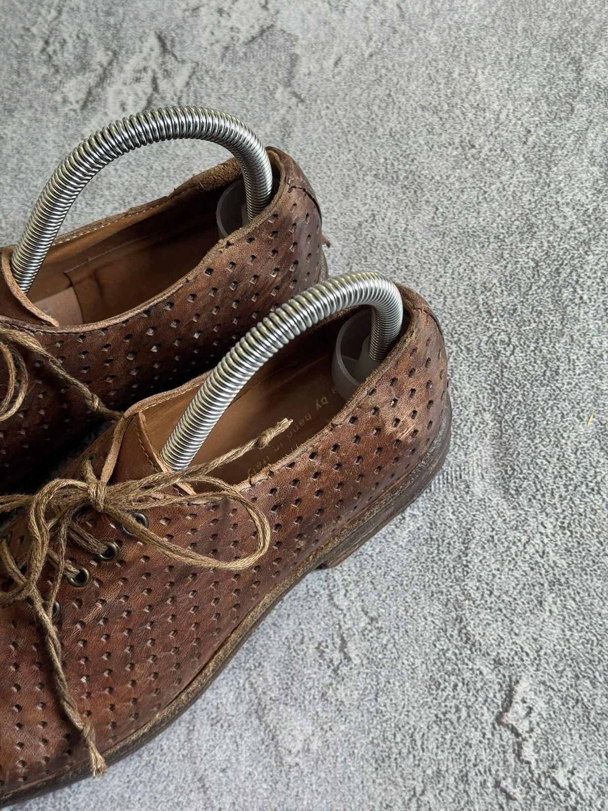 Shoto Shoto 37size leather handcrafted low top shoes boots retro Size US 7 / IT 37 - 15 Thumbnail