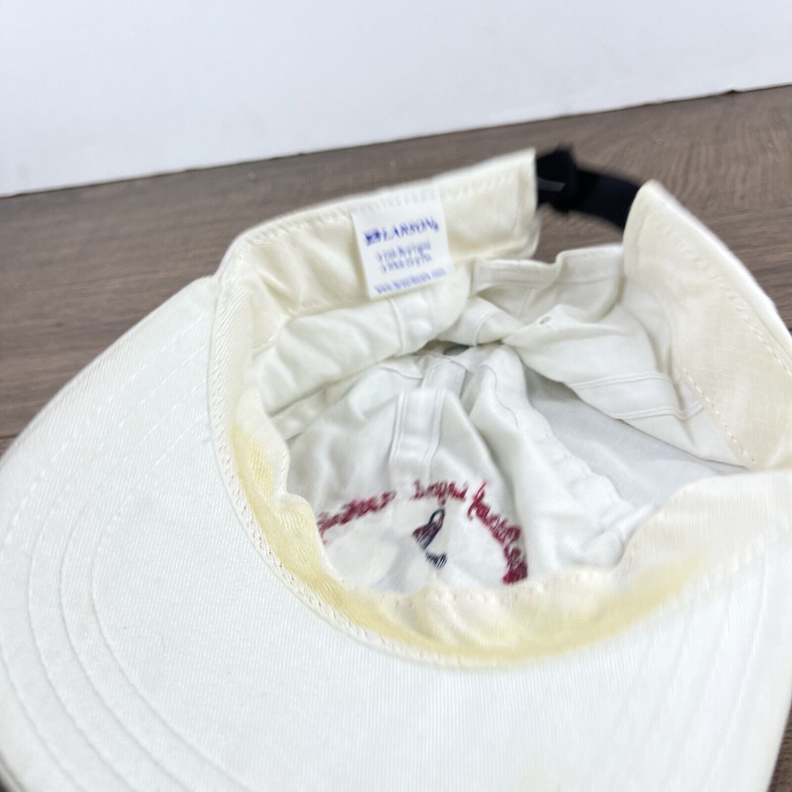 Other Larson Hat Larson Adjustable Hat White Hat Adjustable White Size ONE SIZE - 13 Thumbnail