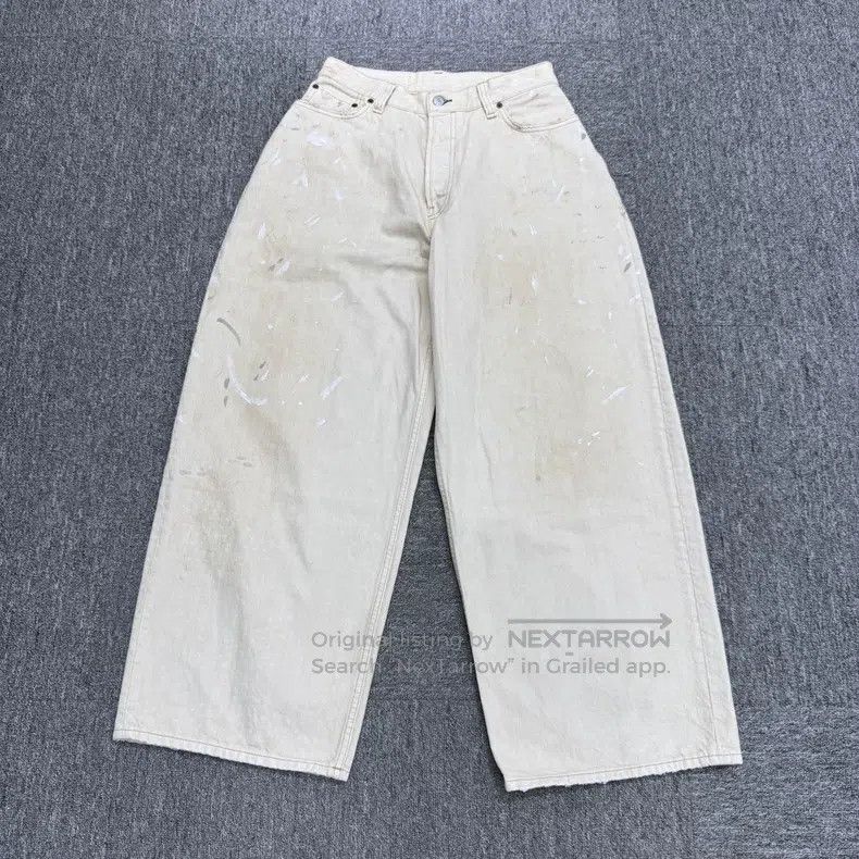 Acne Studios Acne Studios size S Splashed Paint Distressed Denim Jeans Size US 29 - 1 Thumbnail