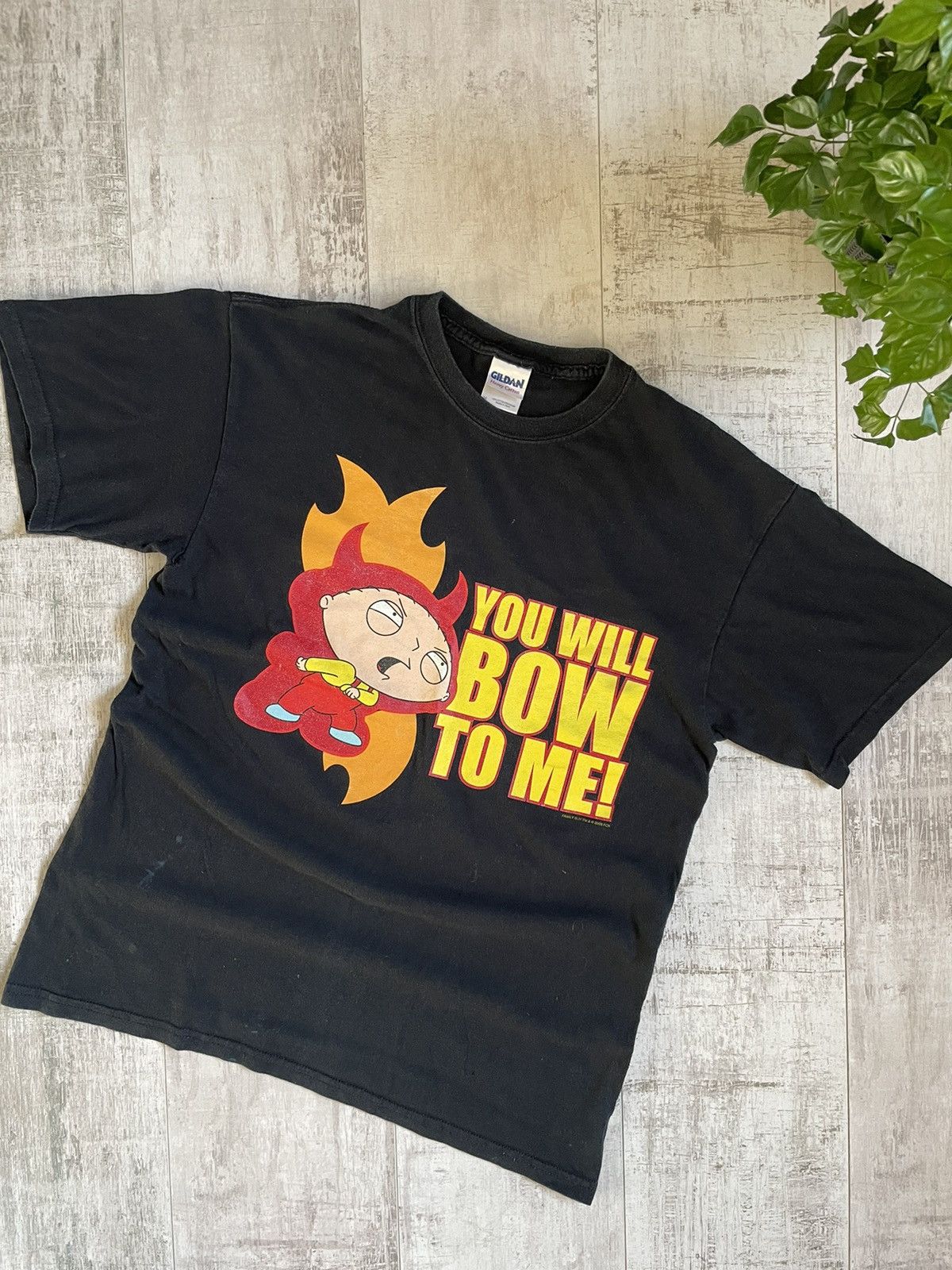 Cartoon Network × Vintage Y2K Vintage 2009 Family Guy Fox Stewie Devil T-Shirt Size US M / EU 48-50 / 2 - 11 Thumbnail