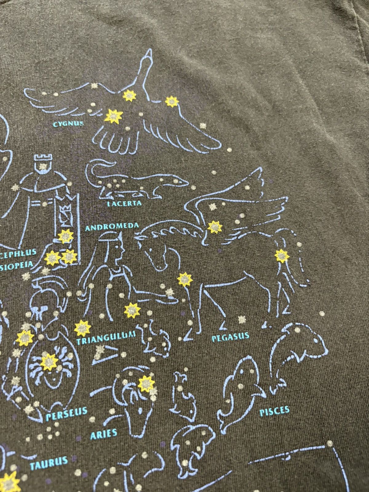 Vintage 2000 Starry Night Liberty Graphics Hanes Tee XL
