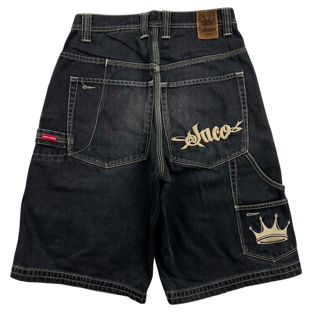 JNCO Vintage Jnco Crown Carpenter Denim Shorts / Jorts - Waist 30 Size US 30 / EU 46 - 1 Thumbnail