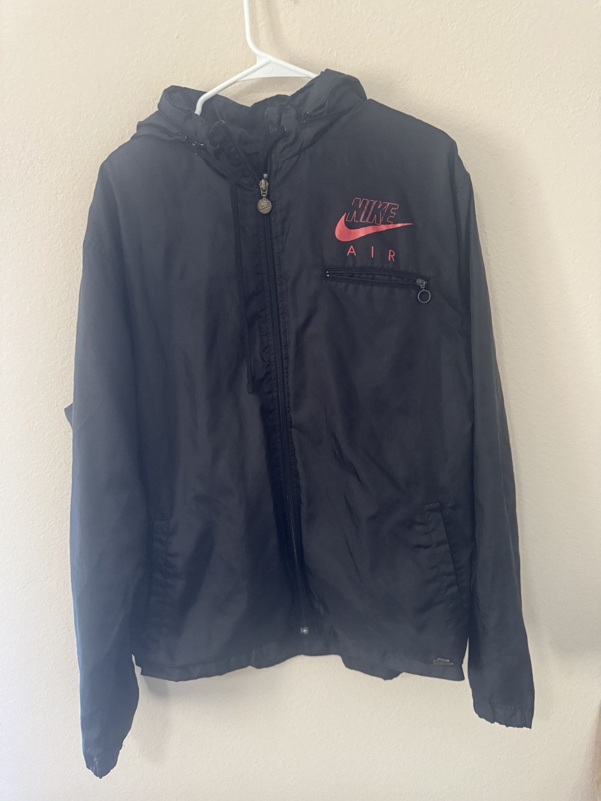 Nike Nike Windbreaker with Red Logo Size US XXL / EU 58 / 5 - 1 Preview