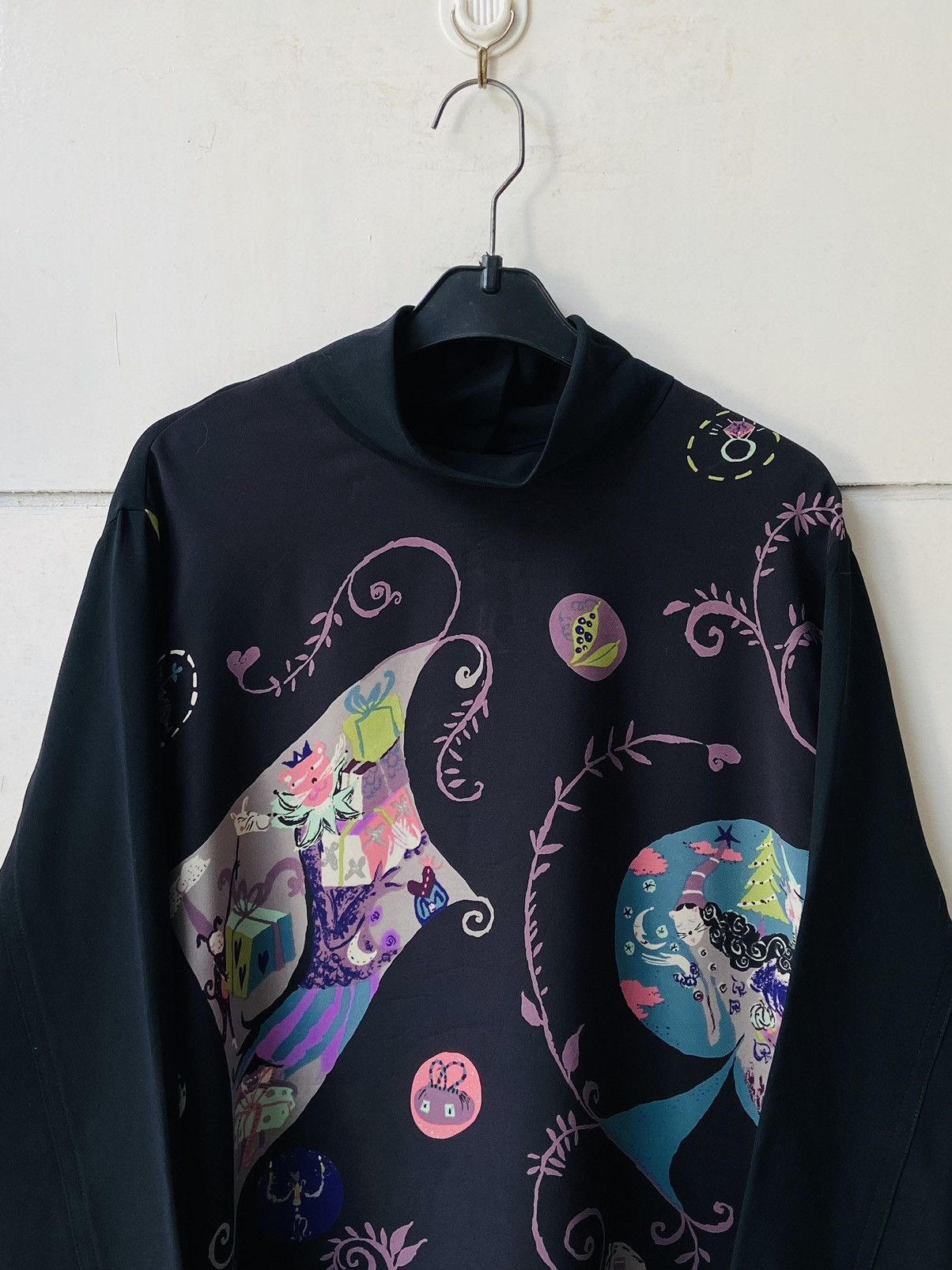 Designer TOKUKO 1er VOL Patterned Blouse Size US XL / EU 56 / 4 - 2 Thumbnail