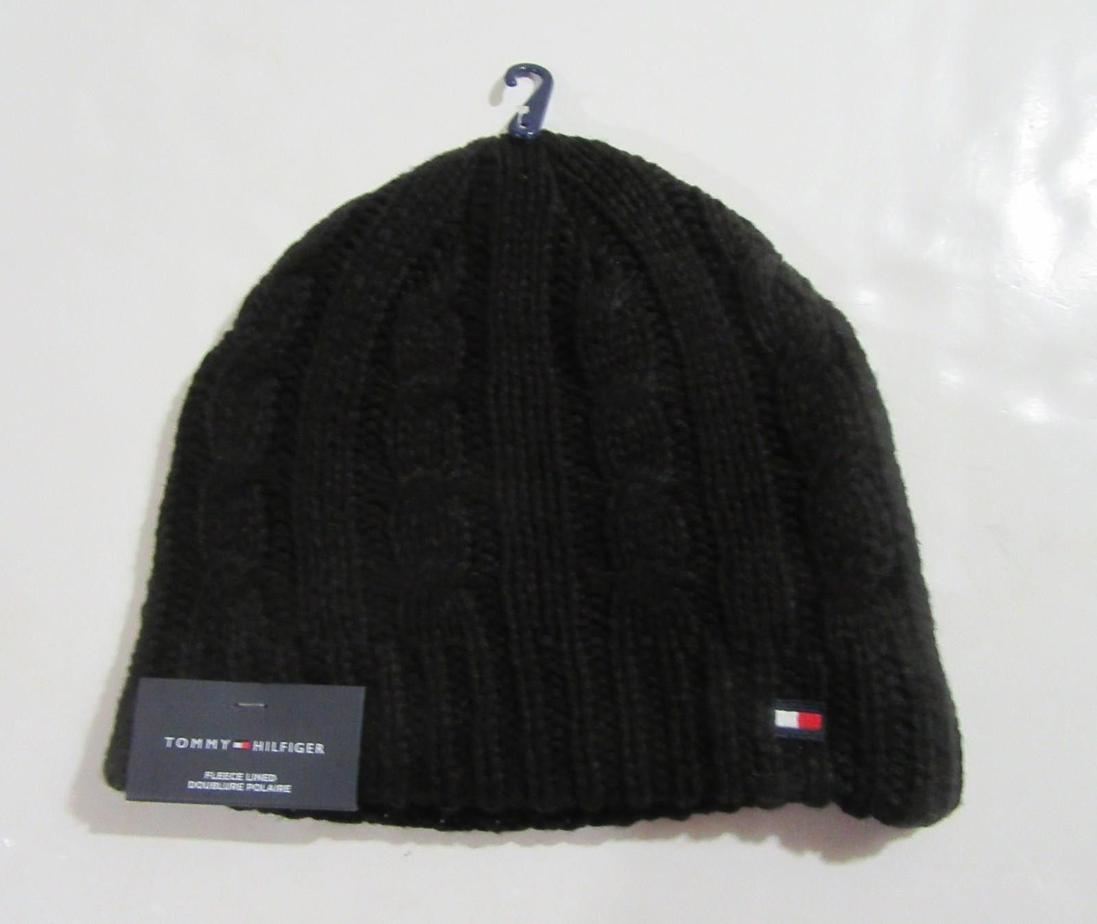 Tommy Hilfiger Tommy Hilfiger Fleece Lined Winter Cable Knit Beanie Hat NWT Size ONE SIZE - 1 Thumbnail