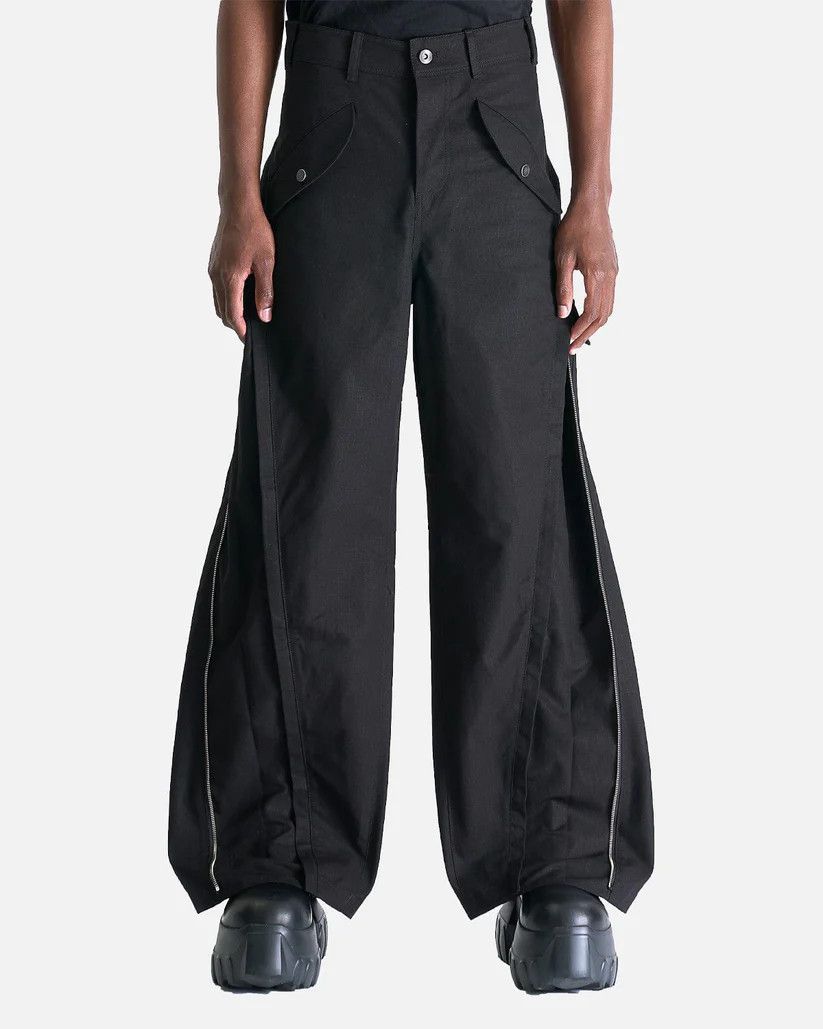 FFFPOSTALSERVICE o1s1v1r1oon0825 3-Way Zip Cargo Trousers in Black Size US 36 / EU 52 - 1 Thumbnail