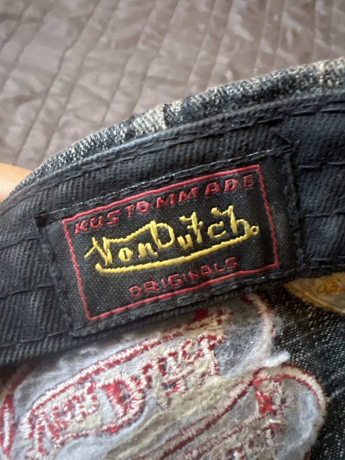 Von Dutch Very Rare kustoMMade Embroidered Vondutch 90’s Size ONE SIZE - 6 Thumbnail