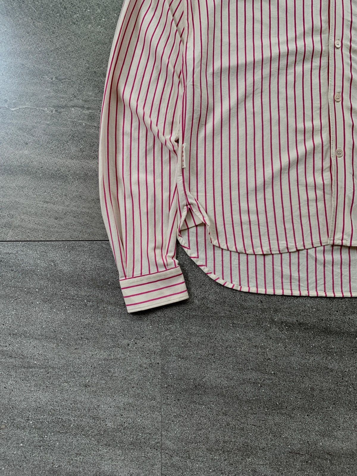 Marni FREE TAX! Striped Cotton Cloth Shirt Size US M / EU 48-50 / 2 - 4 Thumbnail