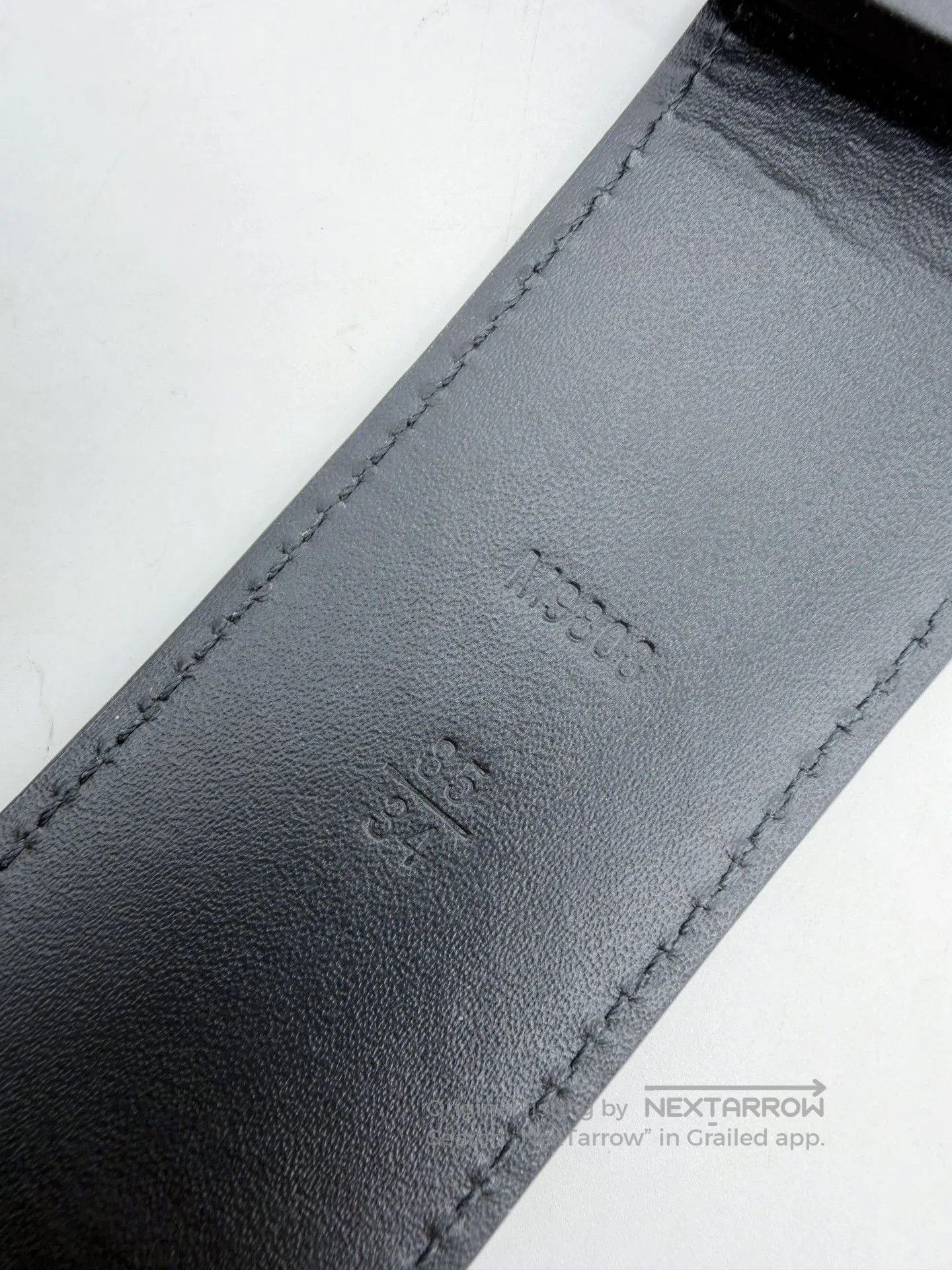 Louis Vuitton Louis Vuitton Black Buckle Damier Belt. Size ONE SIZE - 6 Thumbnail