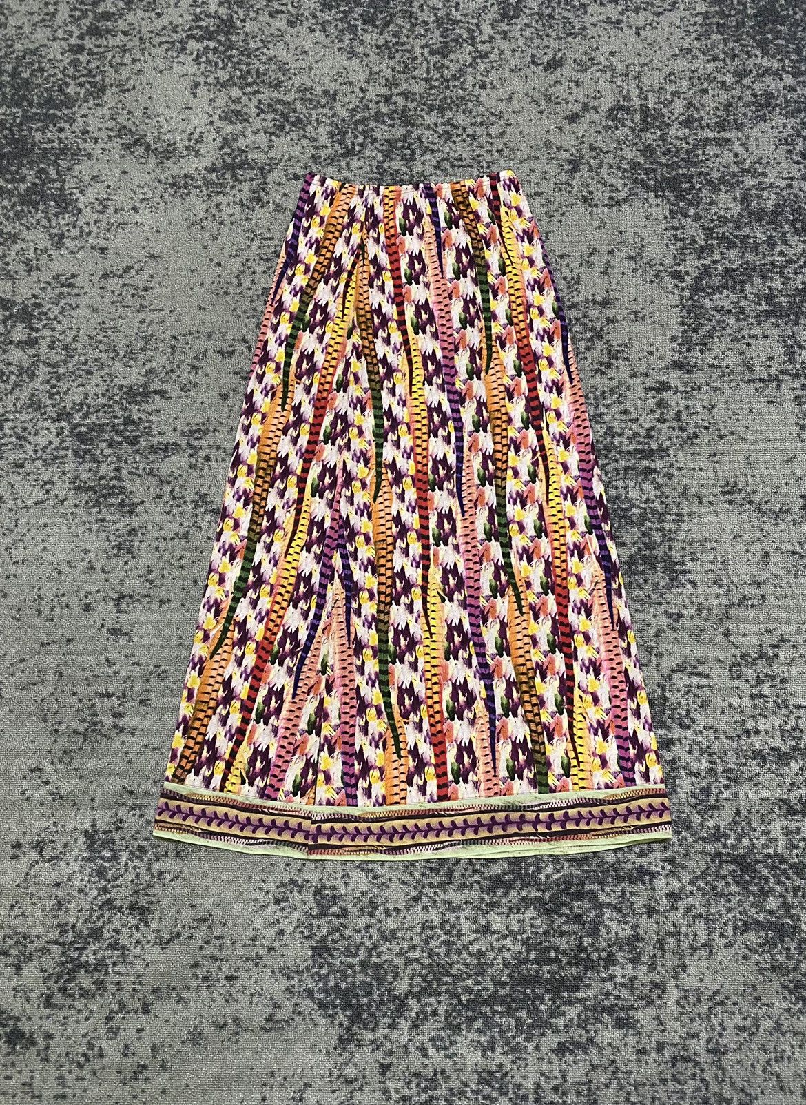 Japanese Brand × Jean Paul Gaultier × Vintage Vintage Jean Paul Gaultier Maxi Skirt Size 26" / US 2 / IT 38 - 1 Thumbnail