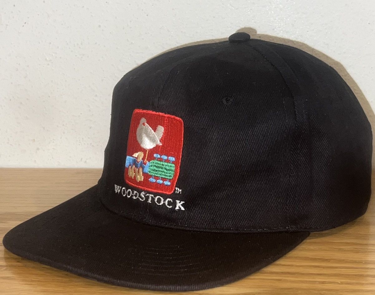 Other Vintage Woodstock Festival Snapback Hat Size ONE SIZE - 1 Thumbnail