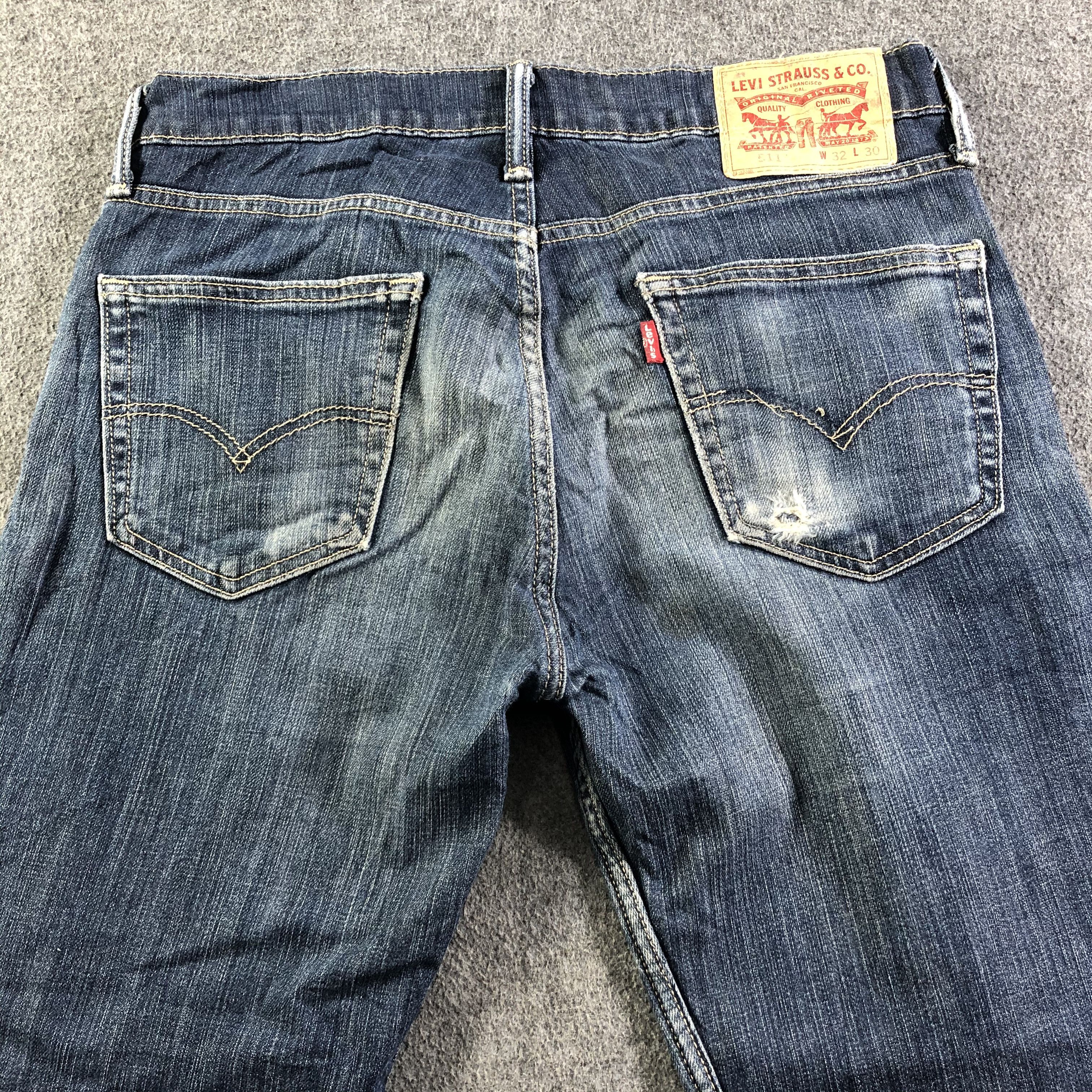 Levi's Vintage Blue Wash Levis 511 Jeans-J4202 Size US 32 / EU 48 - 4 Thumbnail