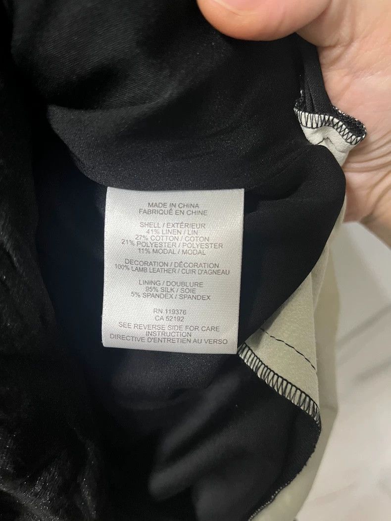 Helmut Lang HELMUT LANG size4 Flax blended leather vest dress Size M / US 6-8 / IT 42-44 - 9 Thumbnail