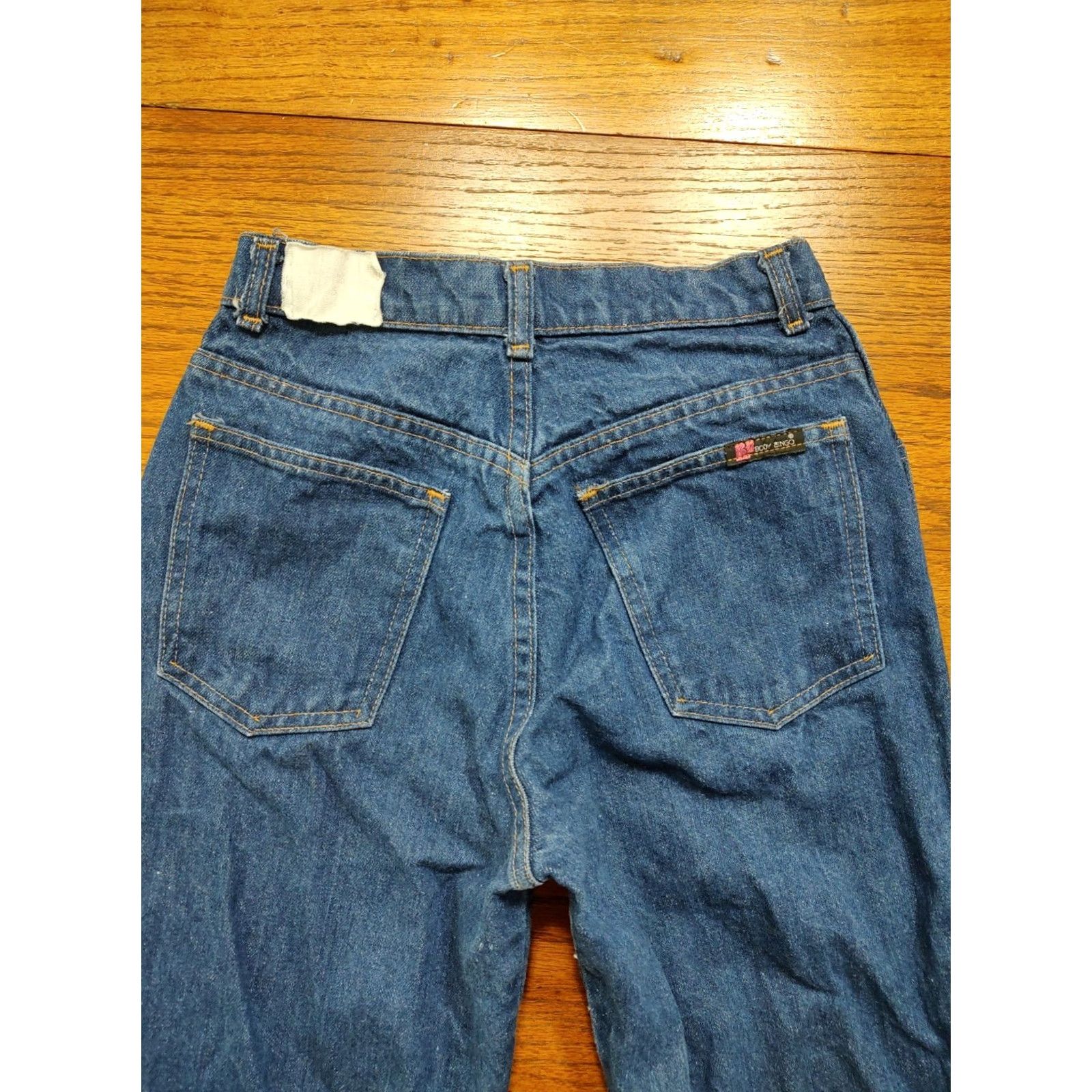 Vintage VINTAGE Body Lingo Militaires Jeans Womens 23 X 32 Inseam Denim 80s Straight Leg Blue 100% Cotton Jeans Womens Men? (invalid) Size 40" / US 18 - 3 Thumbnail