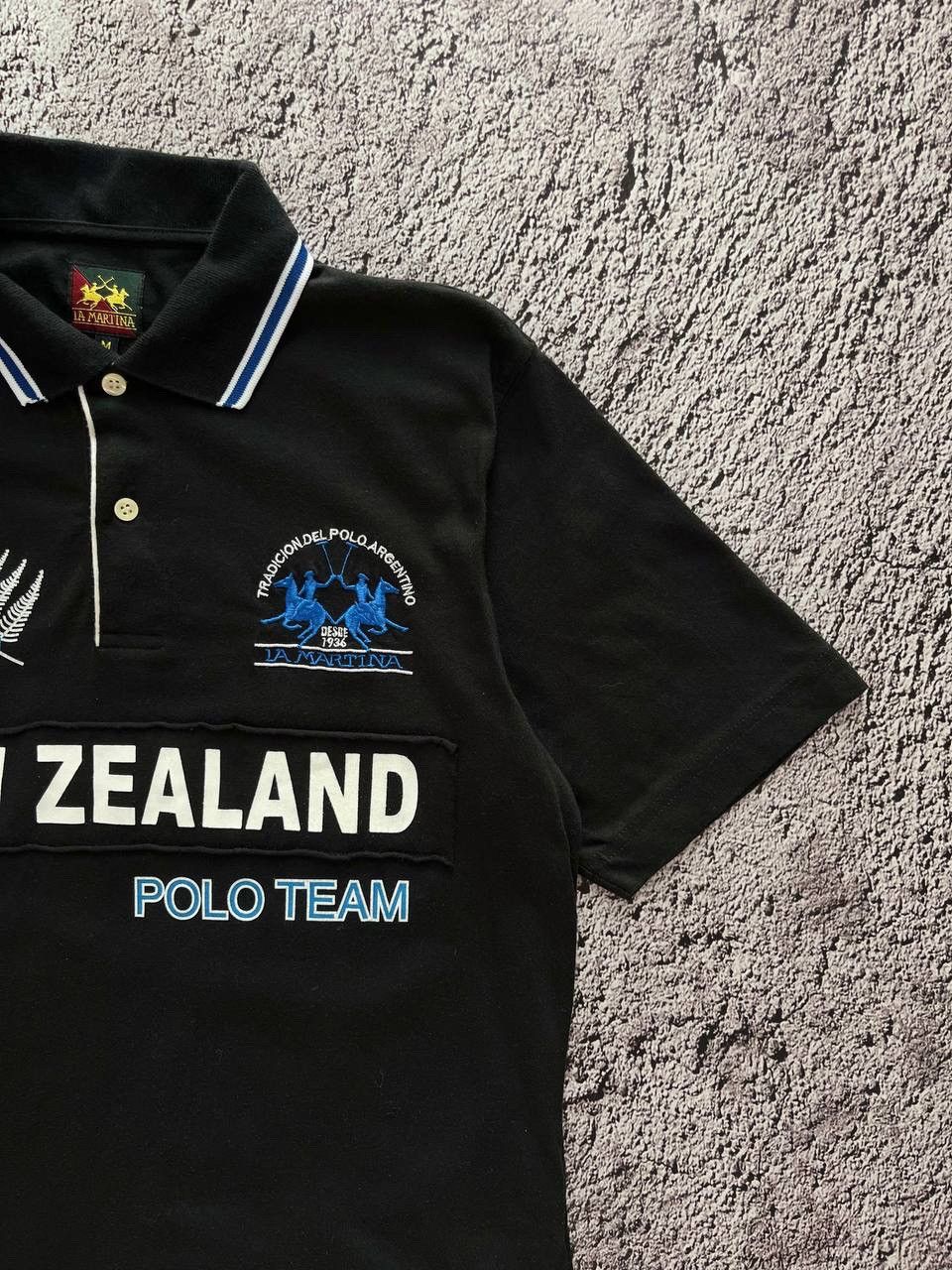La Martina × New Zealand Outback × Vintage La Martina Polo Team Shirt New Zealand Size M Size US M / EU 48-50 / 2 - 4 Thumbnail
