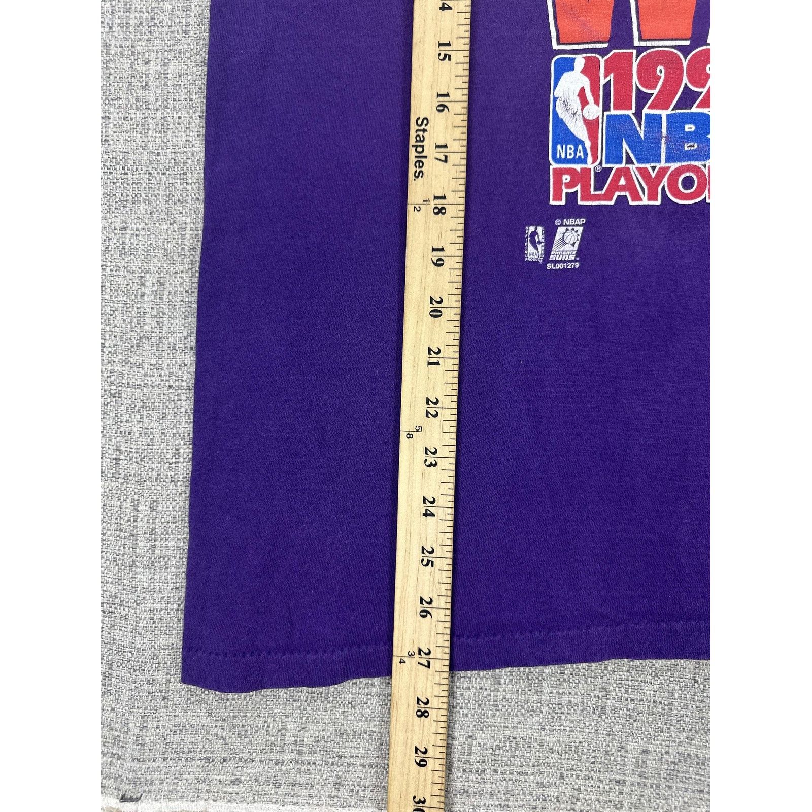 Salem Sportswear Phoenix Suns Shirt Sz L Purple Salem 1994 Playoffs USA 90s Size US L / EU 52-54 / 3 - 3 Thumbnail
