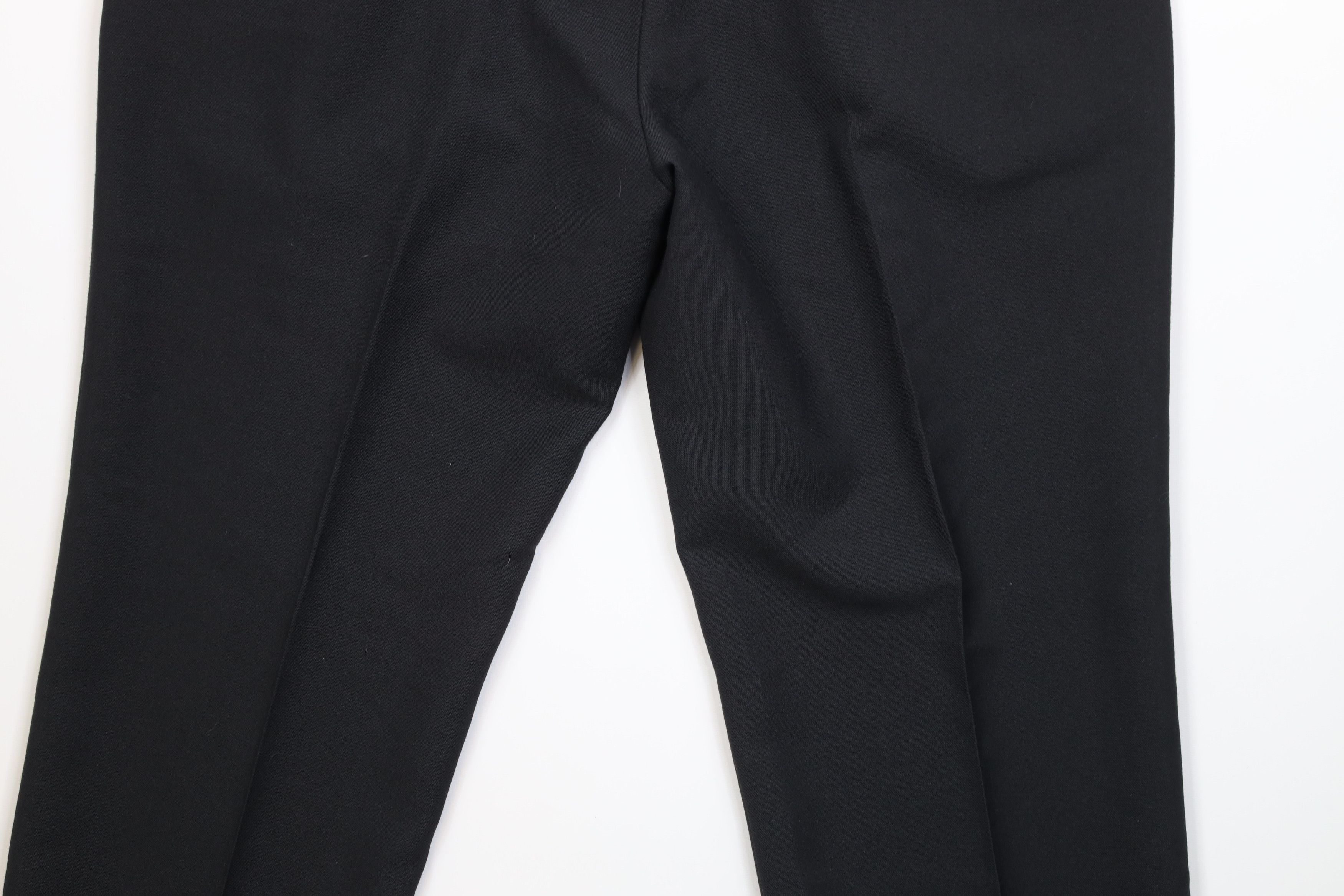Vintage Vintage 90s Streetwear Knit Wide Leg Chino Pants Black Size US 40 / EU 56 - 13 Thumbnail