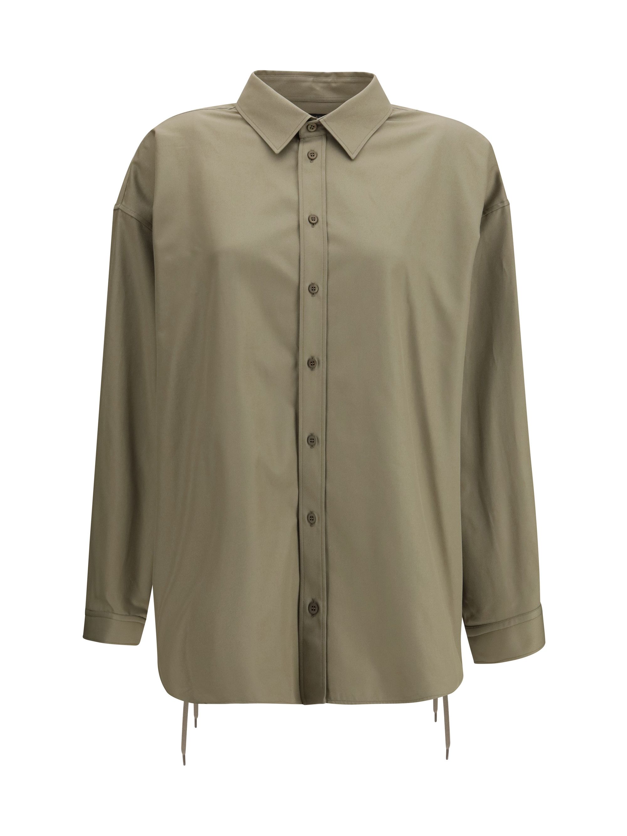 Balenciaga Lace-up Shirt Size S / US 4 / IT 40 - 1 Thumbnail