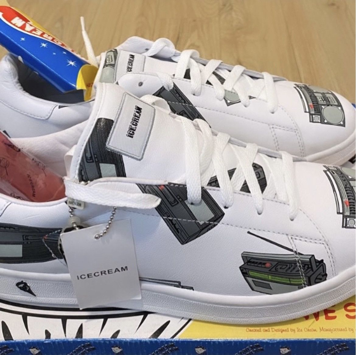 Icecream × Reebok VERY RARE OG REEBOK X BBC/ICE CREAM BOOMBOX SAMPLE BOUTIQUE Size US 11.5 / EU 44-45 - 4 Thumbnail