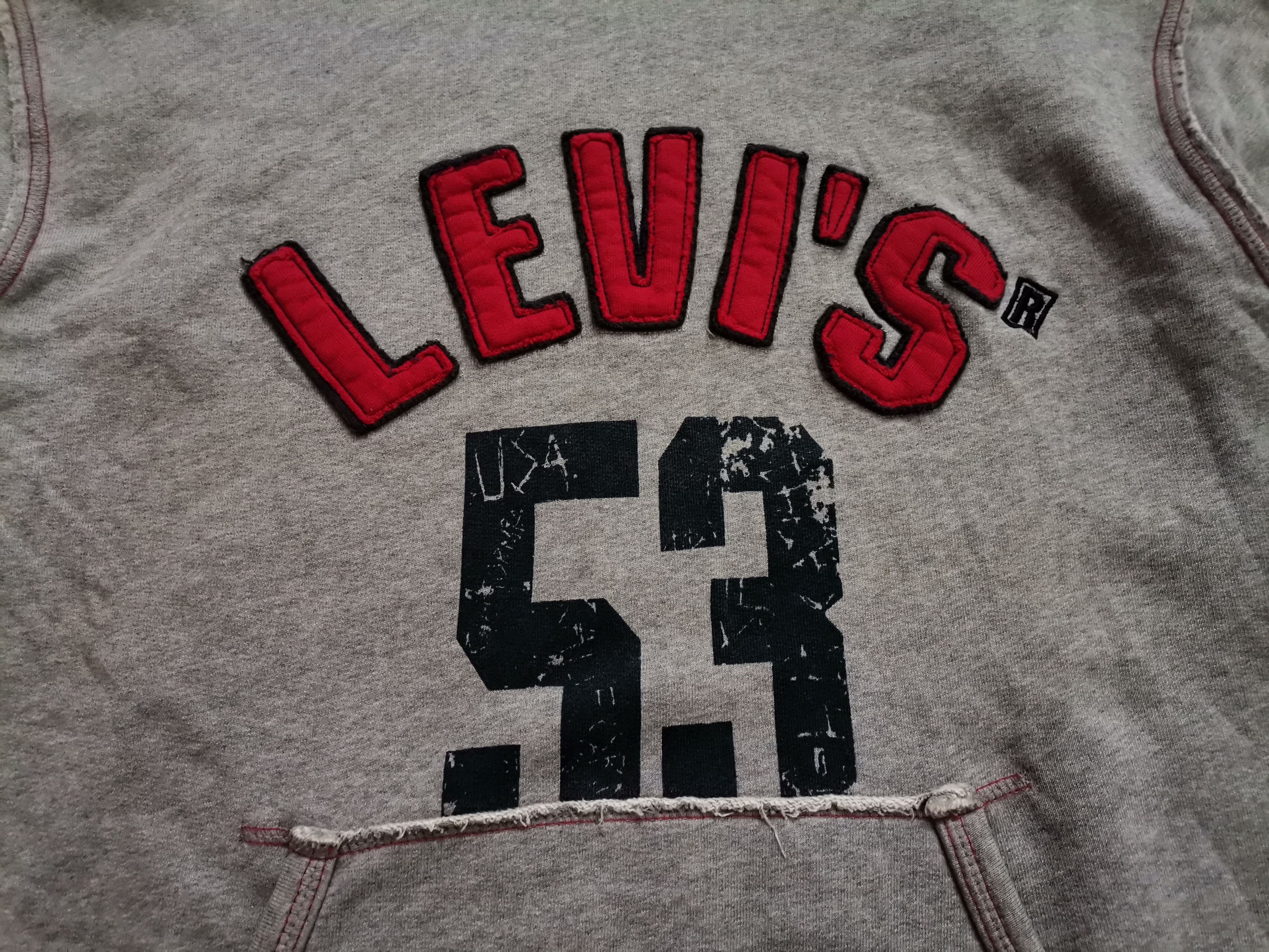 Levi's Vintage Levi's Hoodie Size US XL / EU 56 / 4 - 2 Thumbnail