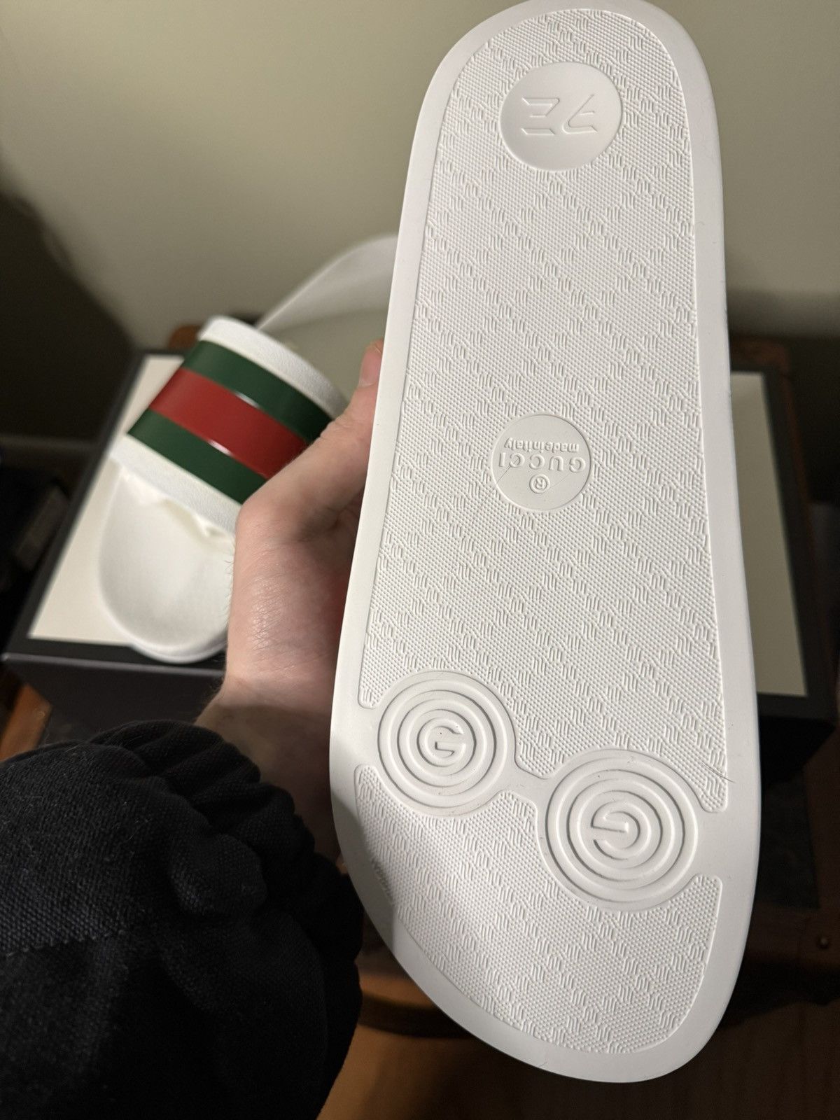 Gucci Pursuit pool slide Size US 9 / EU 42 - 4 Thumbnail