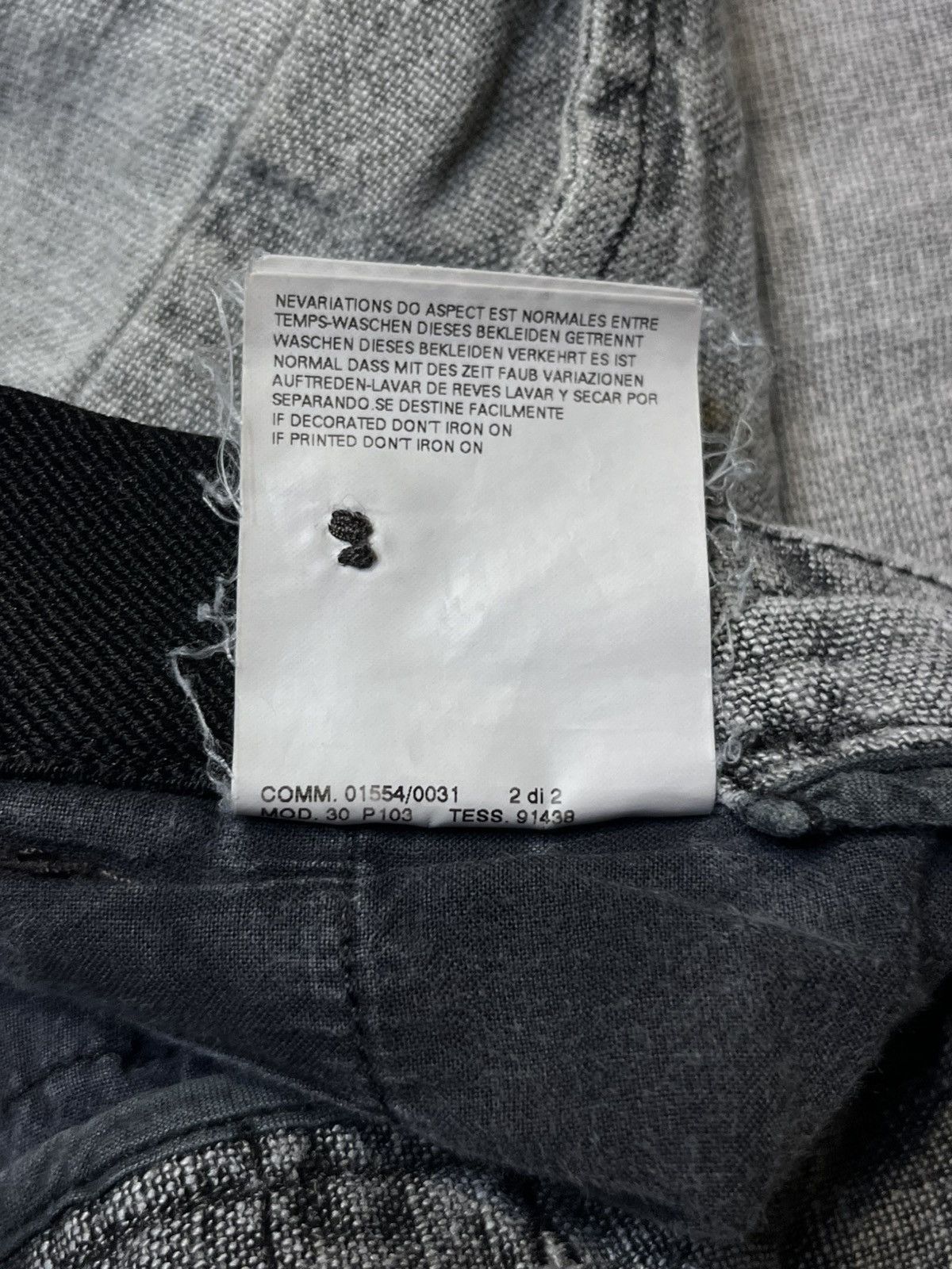 Maison Margiela SS03 Maison Margiela Faded linen pants Line 10 Rare Archive Size US 30 / EU 46 - 21 Thumbnail