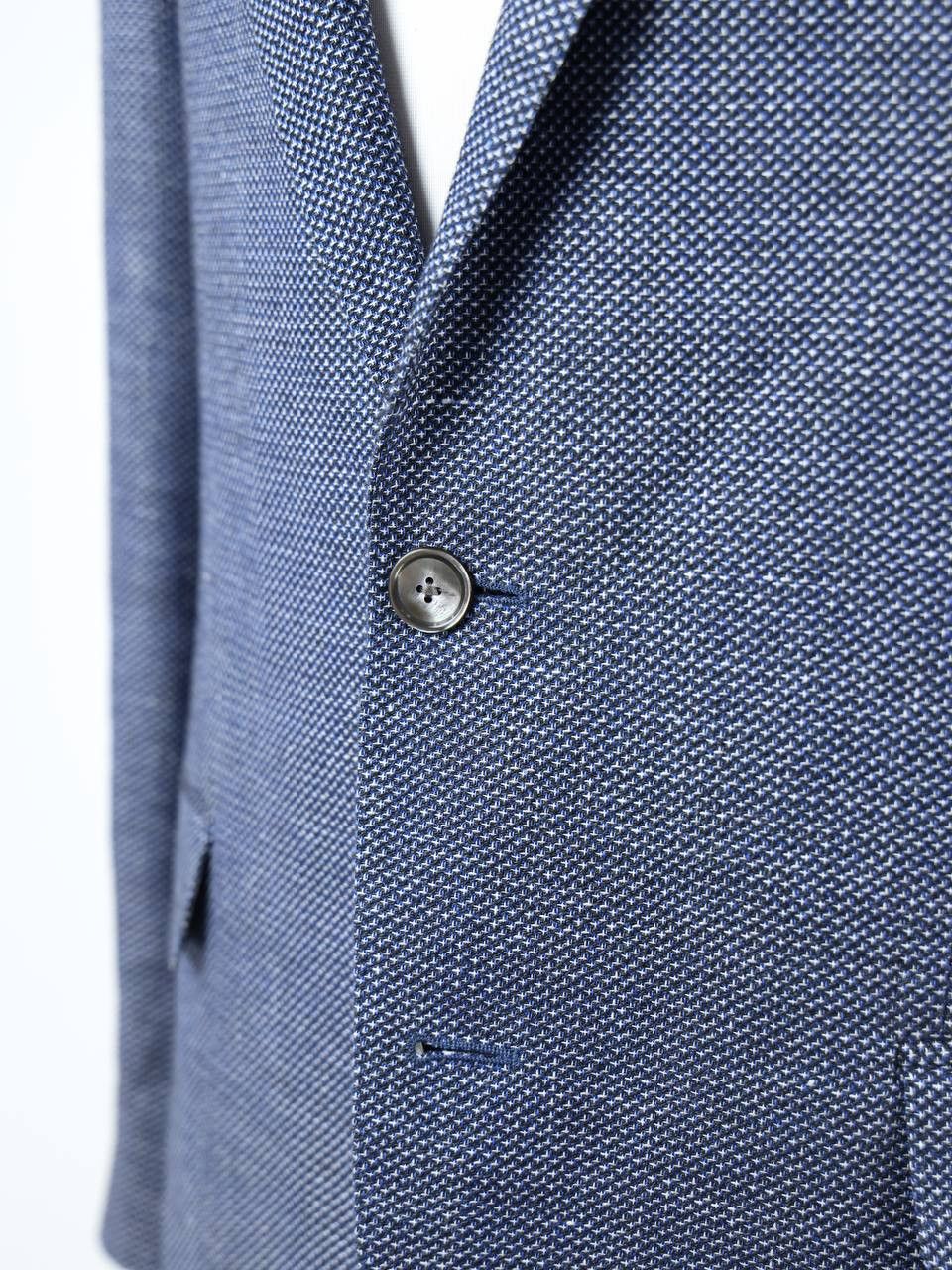 Hugo Boss HUGO BOSS Wool and linen jacket Size 54R - 6 Thumbnail